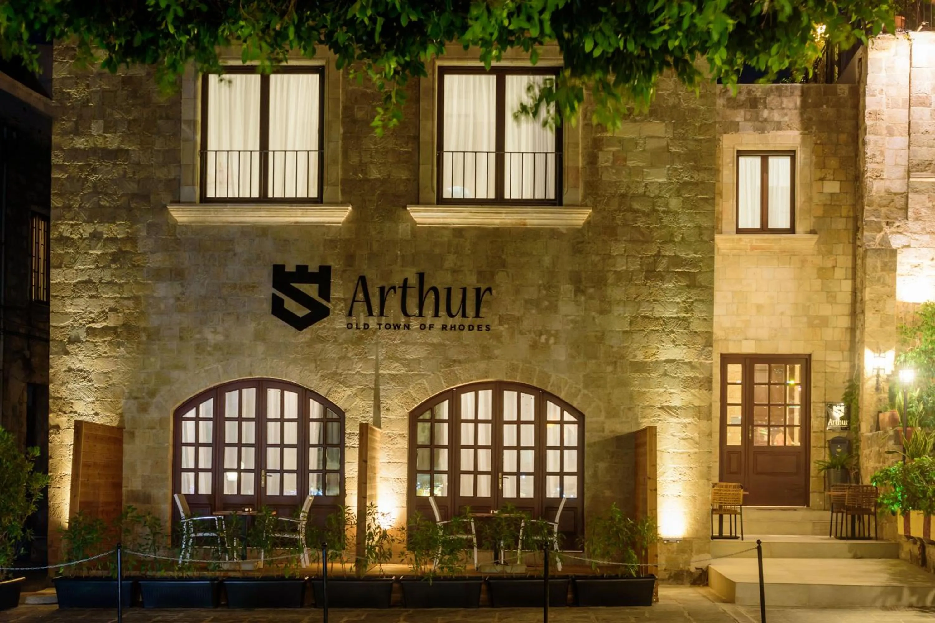Property building in Arthur Suites in Old Town