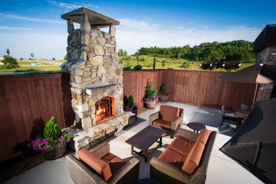 Patio in Bass Pro Shops Angler's Lodge