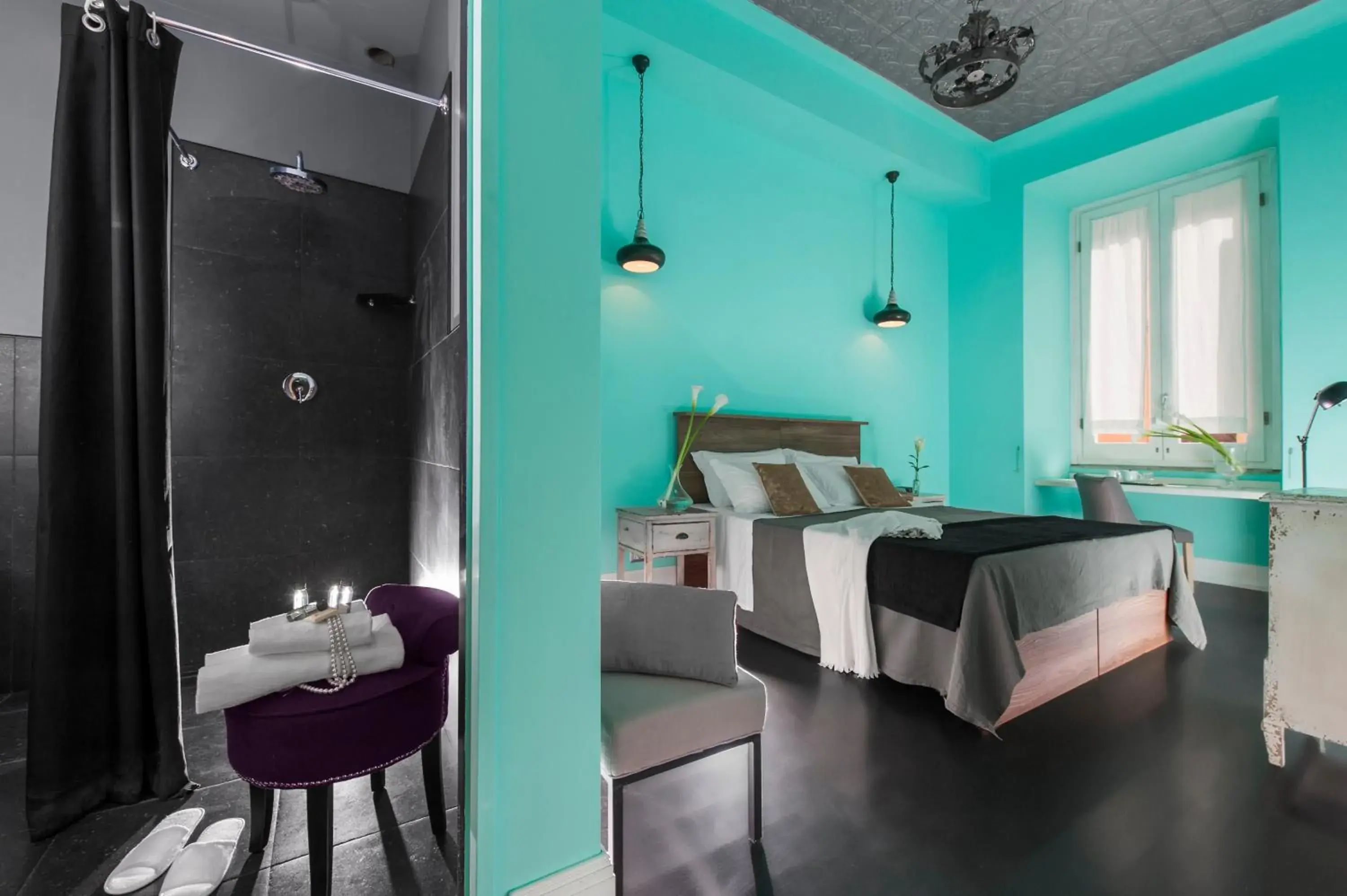 Bed in Daniele Manin Guesthouse Bed in Daniele Manin Guesthouse