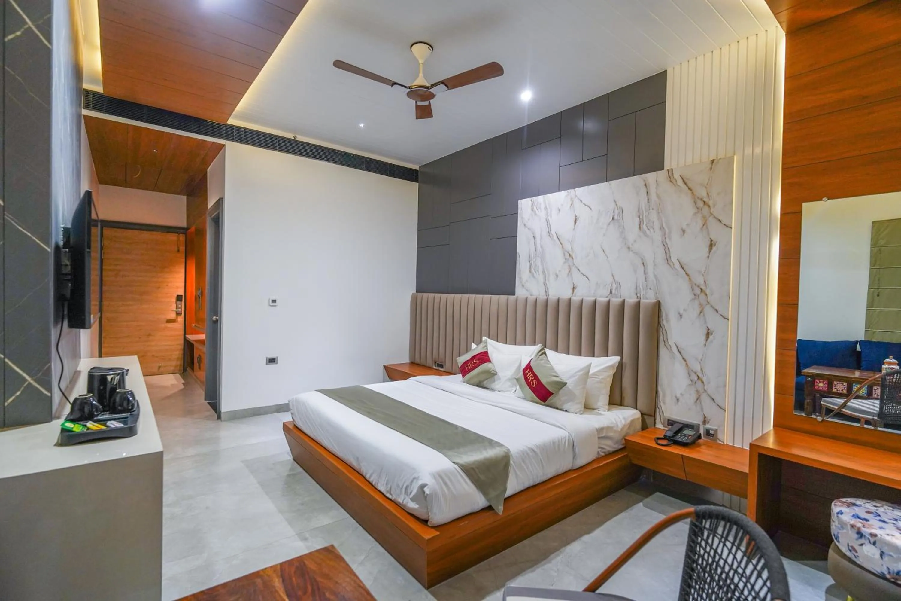 Bed in Hotel Red Stone