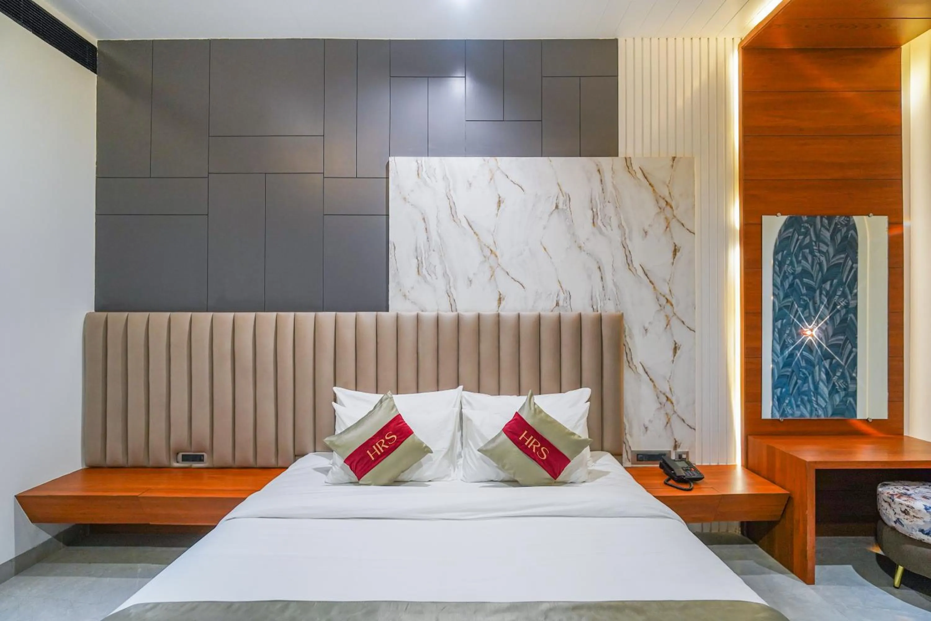 Bed in Hotel Red Stone