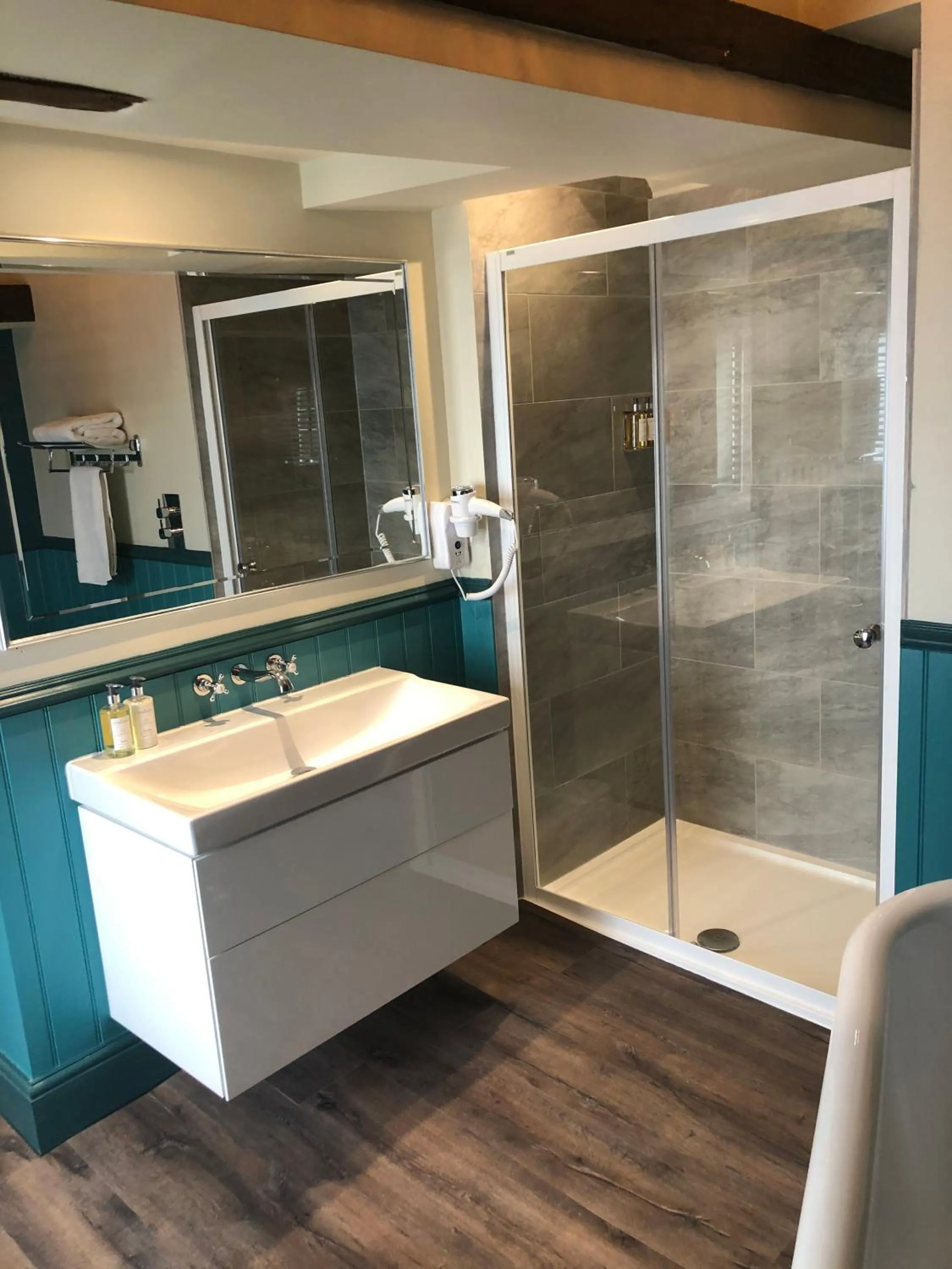 Bathroom in The Peppermill Town house Hotel & Restaurant