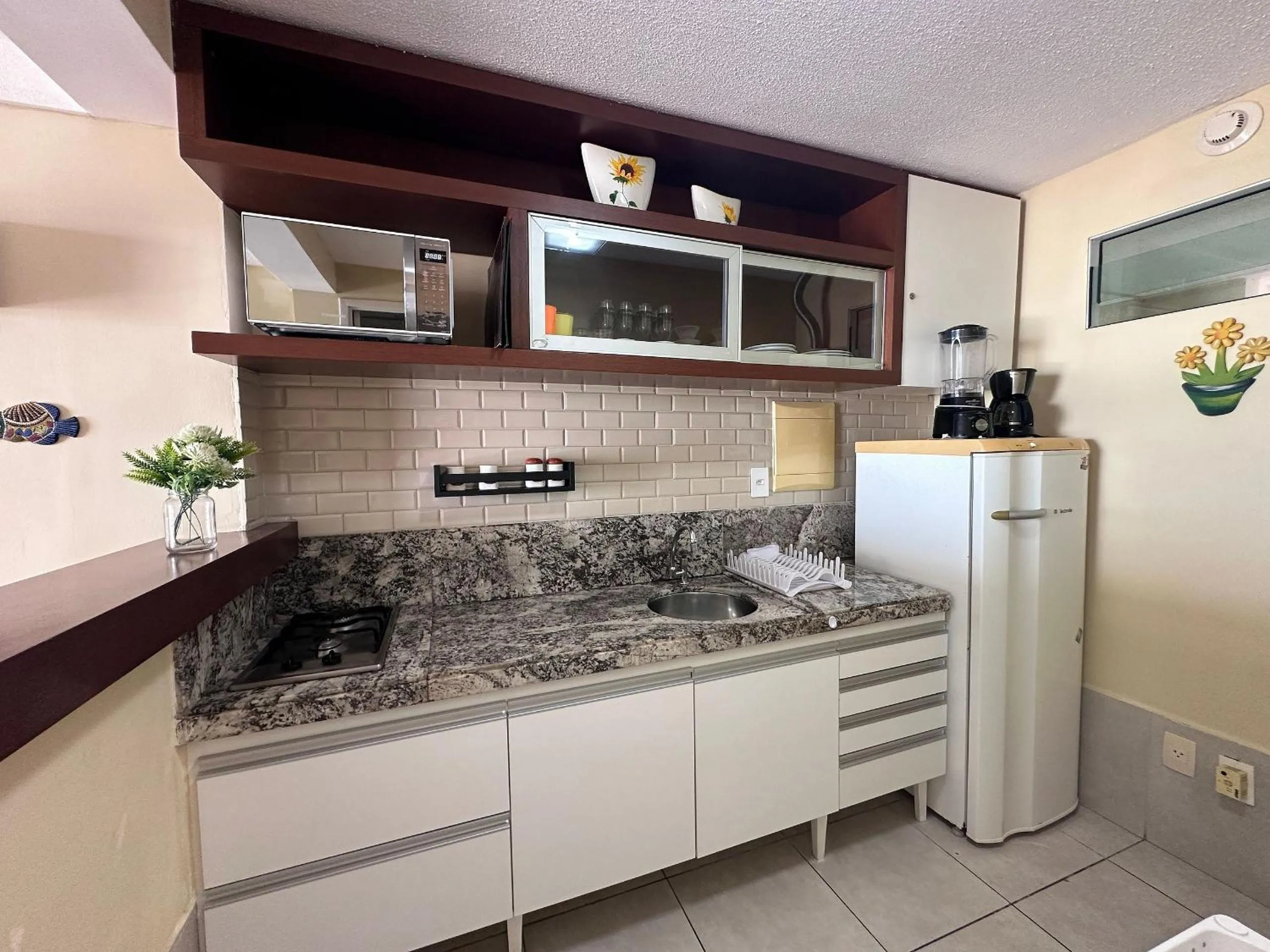 Kitchen or kitchenette in Flat Varandas de Ponta Negra