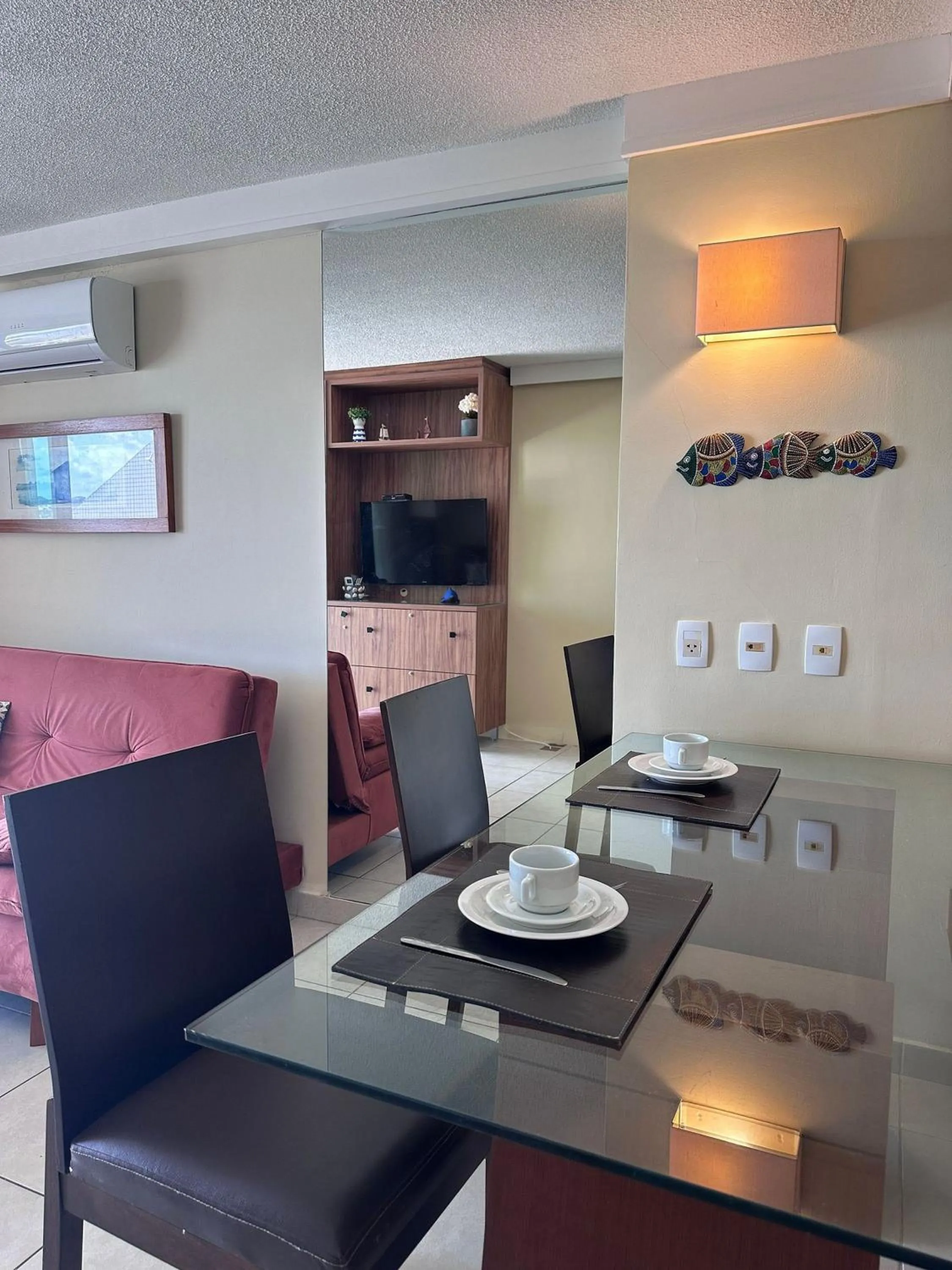 Living room in Flat Varandas de Ponta Negra