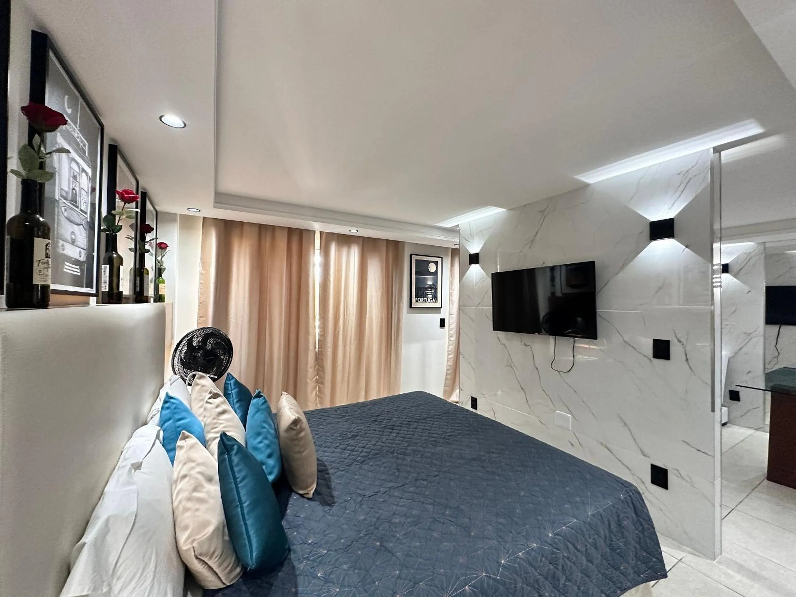 Bed in Flat Varandas de Ponta Negra