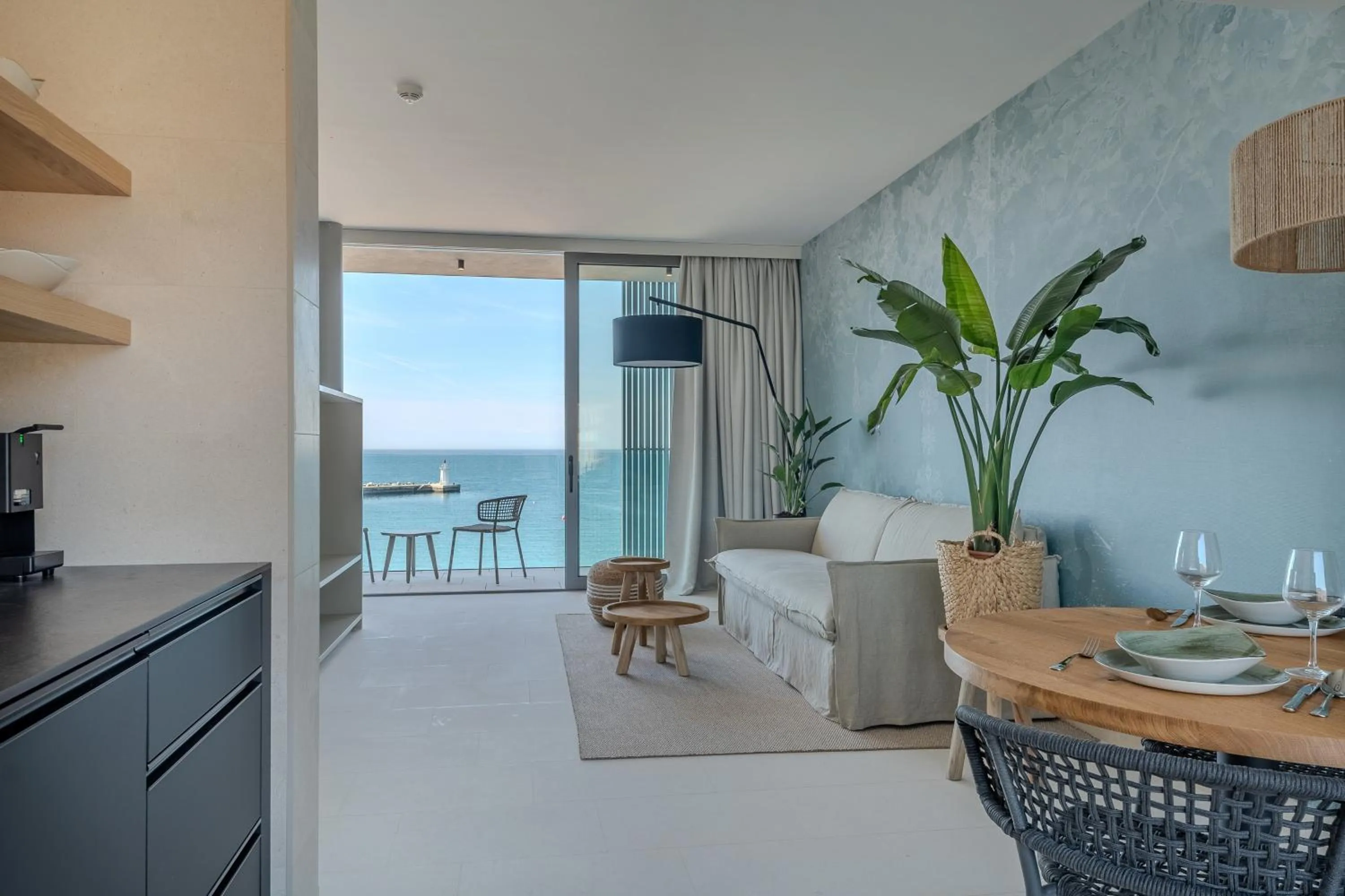 Natural landscape in Blu Mare Hotel