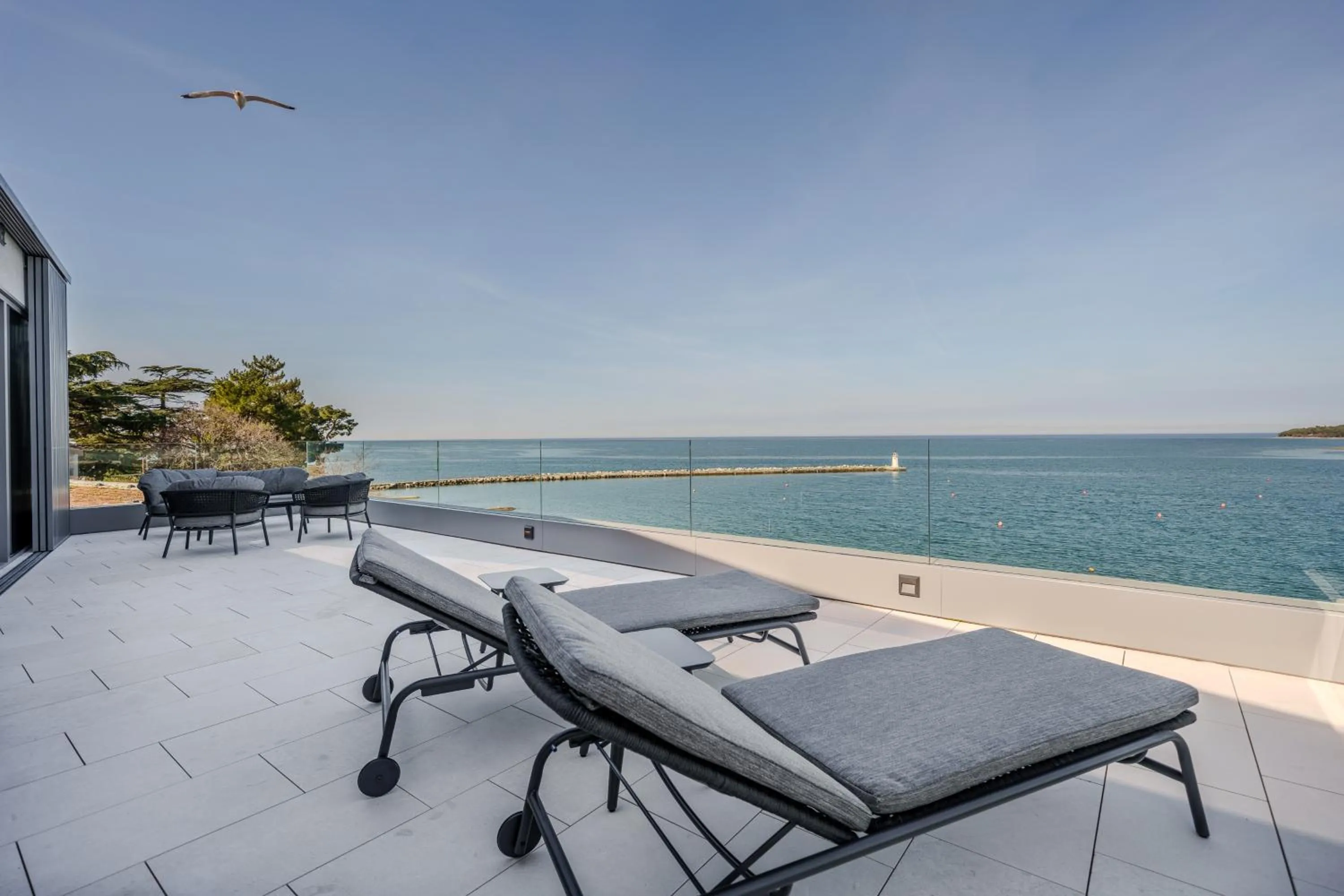 Natural landscape in Blu Mare Hotel