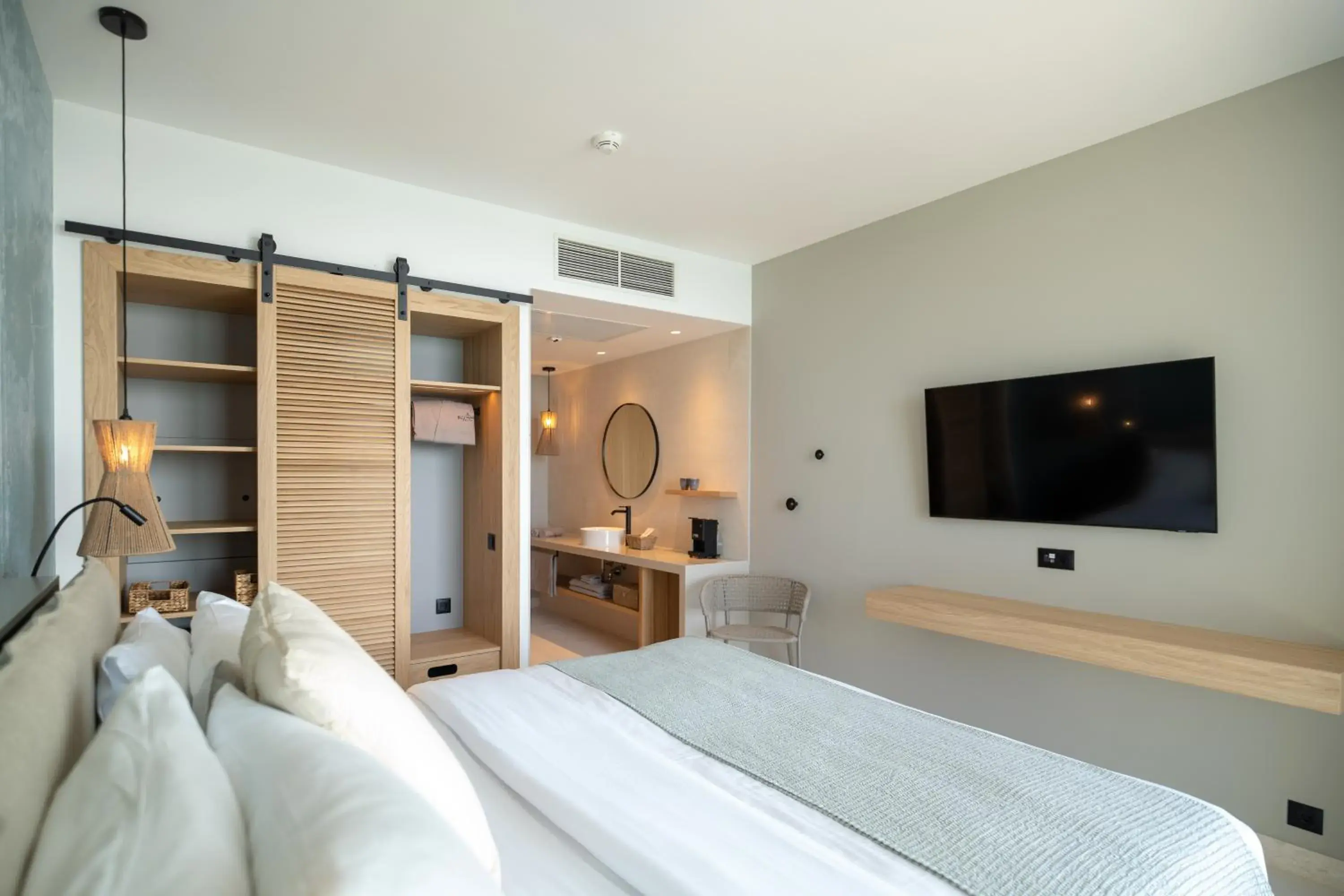 Bed in Blu Mare Hotel Bed in Blu Mare Hotel