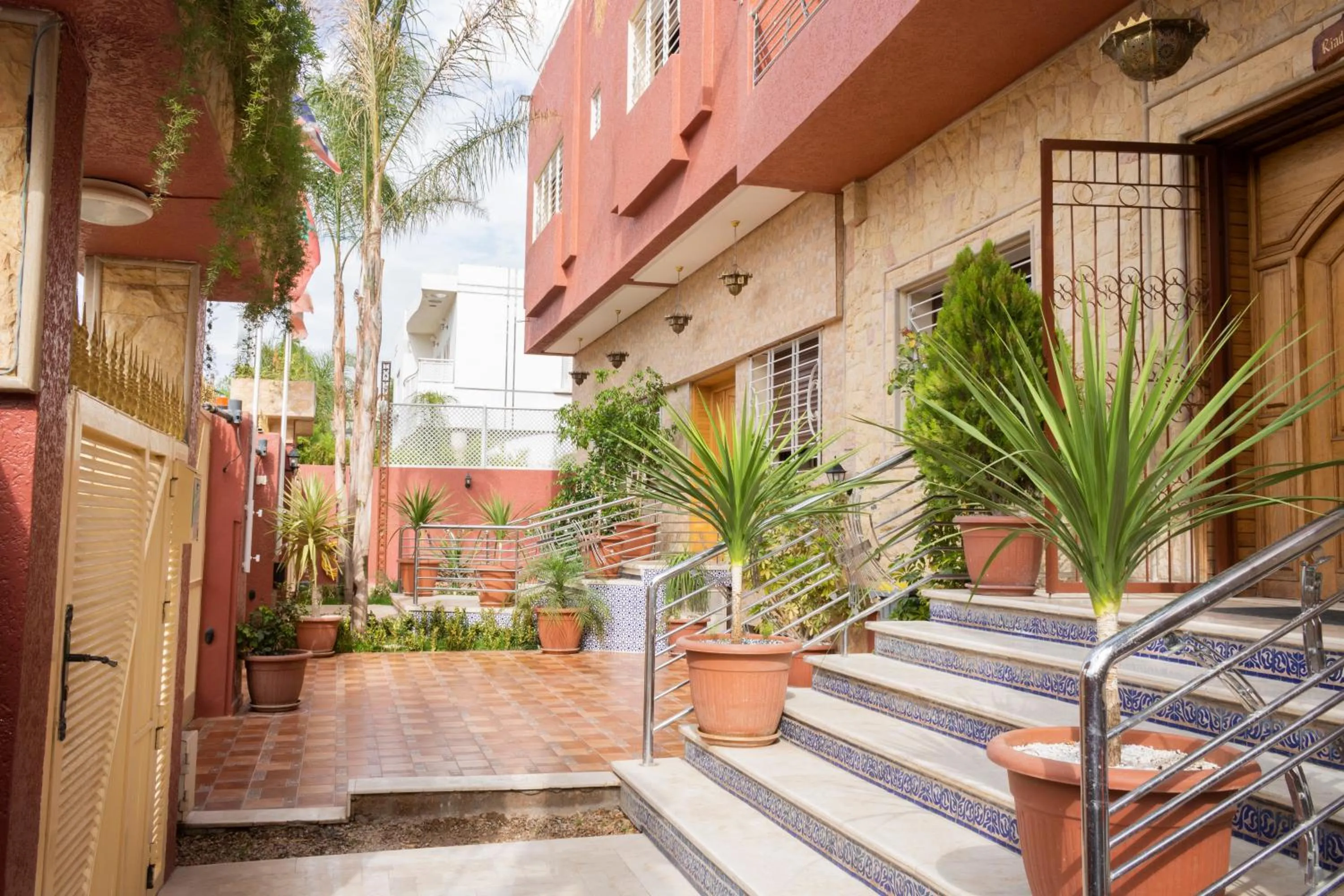 Facade/entrance in Riad Mimosa