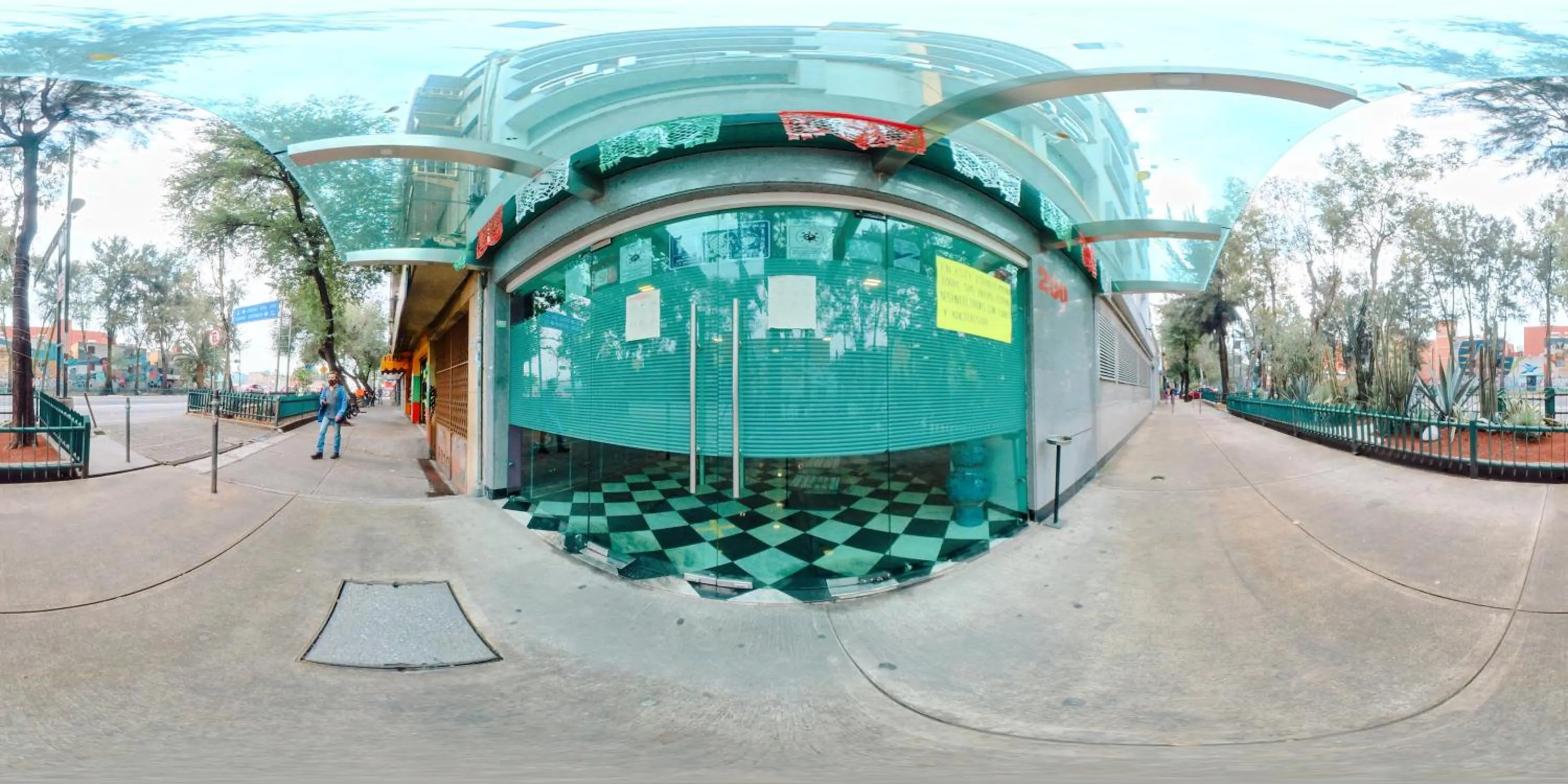 Facade/entrance in Hotel Dharma