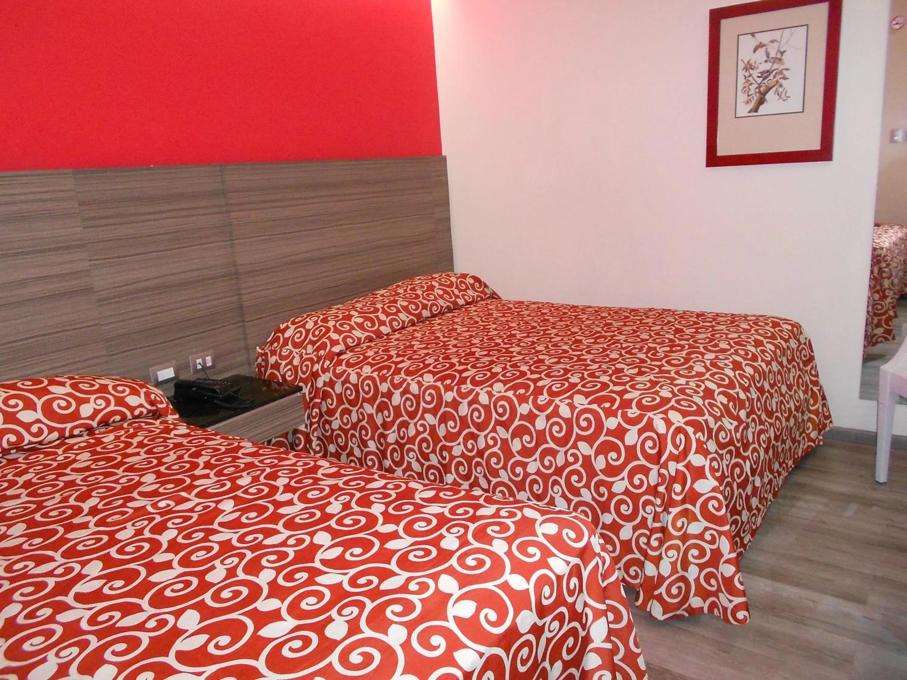 Bed in Hotel Dharma