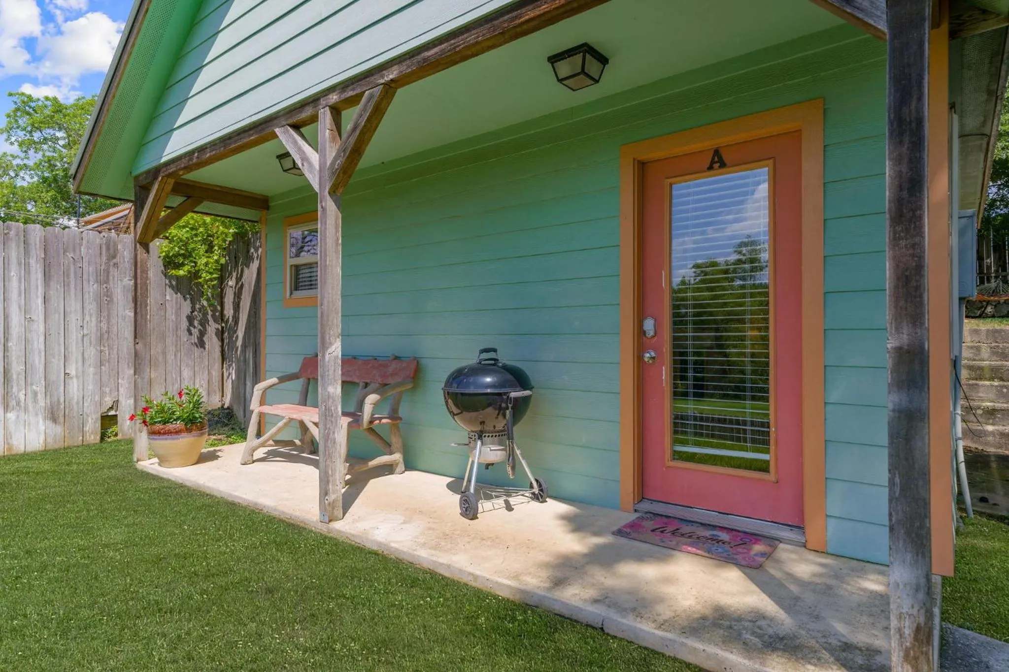 Property building in Blanco Riverside Cottages