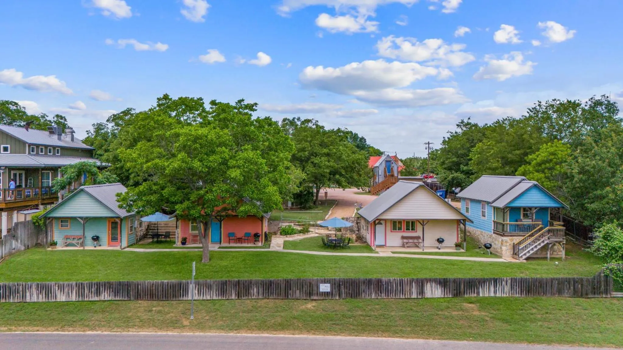 Property building in Blanco Riverside Cottages
