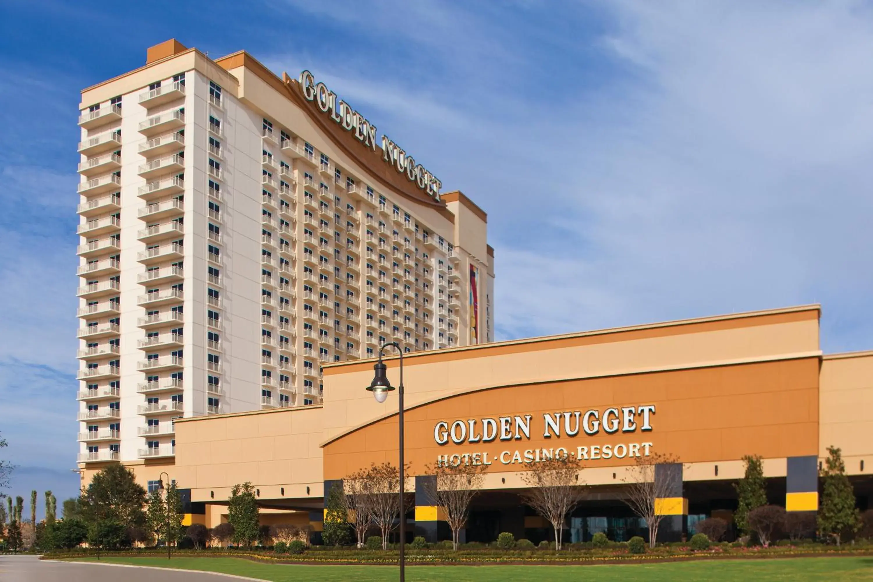 Property building in Golden Nugget Lake Charles Property building in Golden Nugget Lake Charles