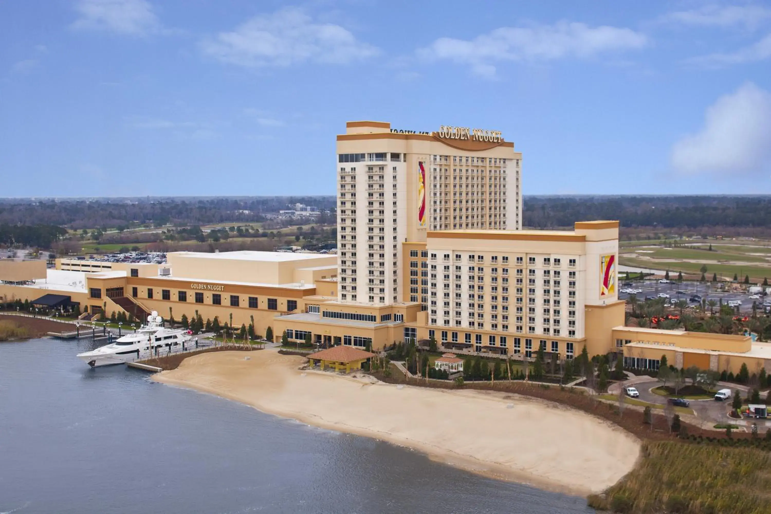 Facade/entrance in Golden Nugget Lake Charles Facade/entrance in Golden Nugget Lake Charles