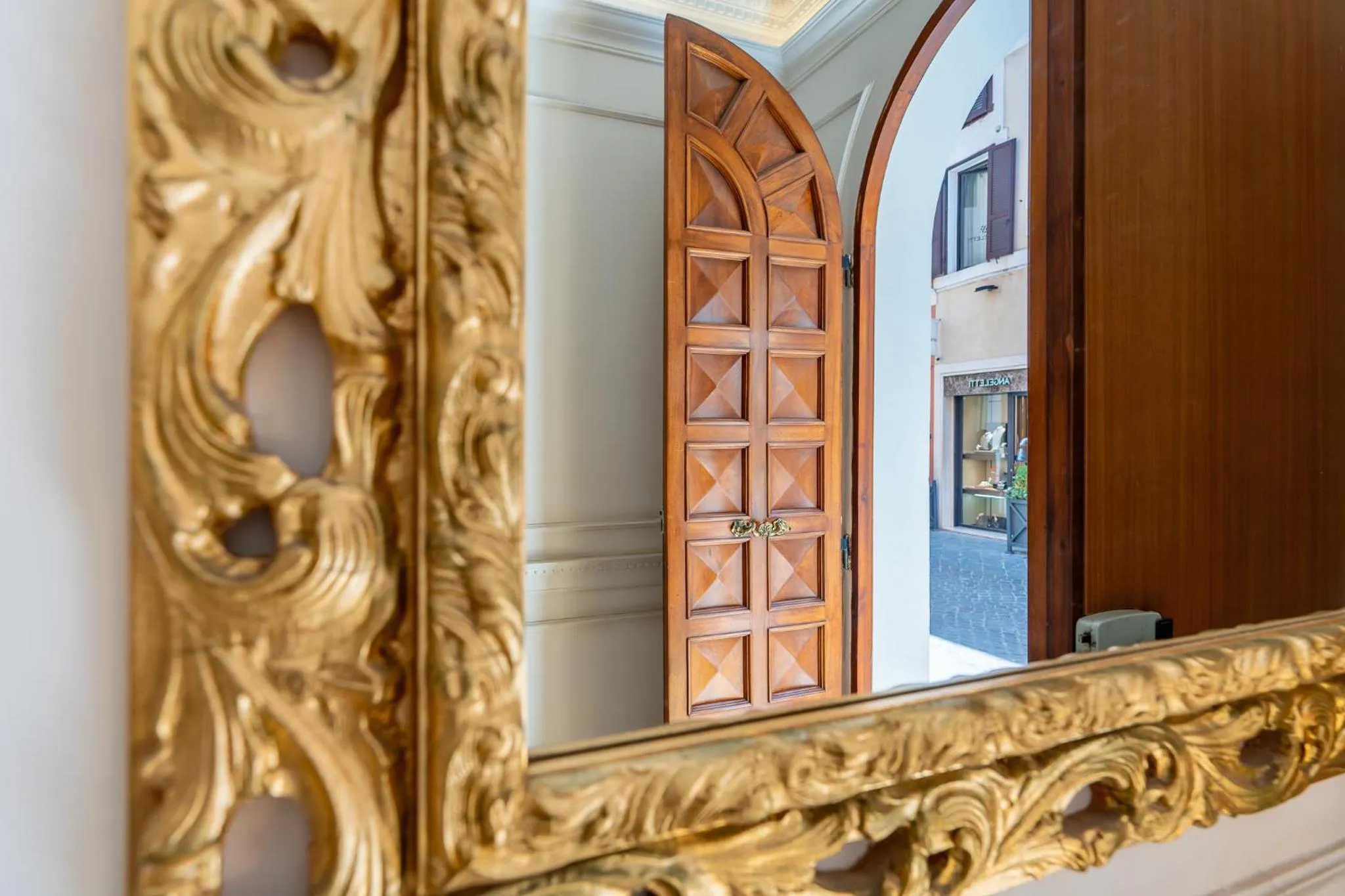 Decorative detail in Decimo Meridio- At Spanish Steps-