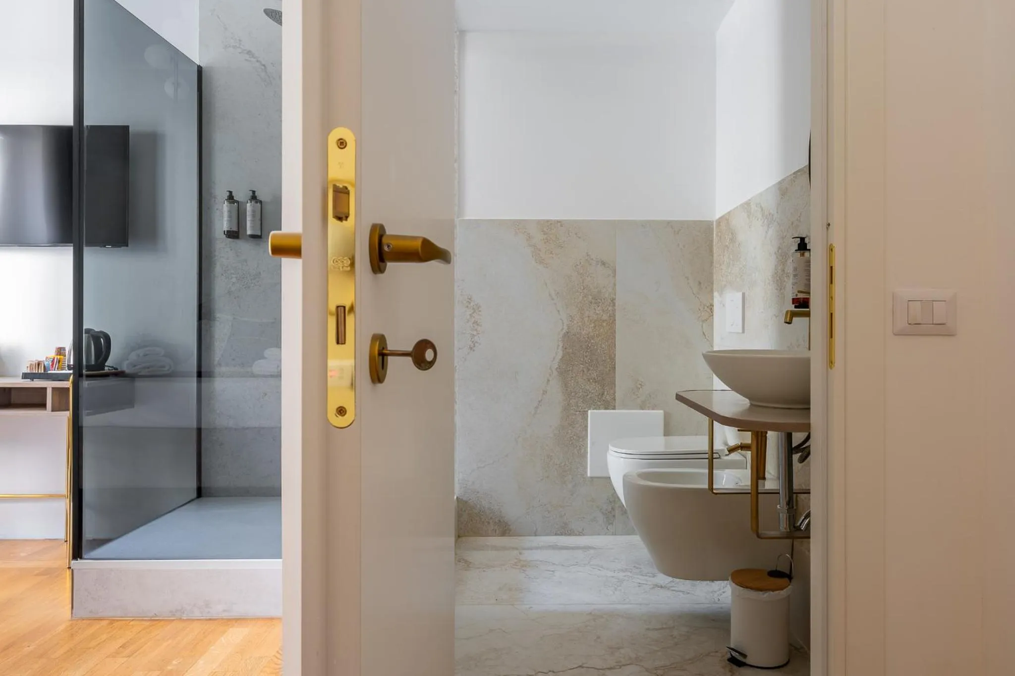 Bathroom in Decimo Meridio- At Spanish Steps-