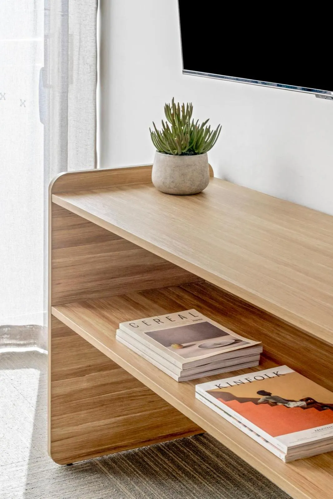 Living room in Quest Townsville on Eyre