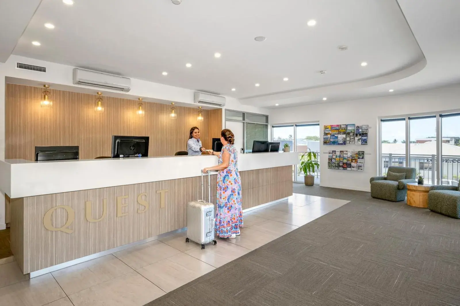 Lobby or reception in Quest Townsville on Eyre Lobby or reception in Quest Townsville on Eyre