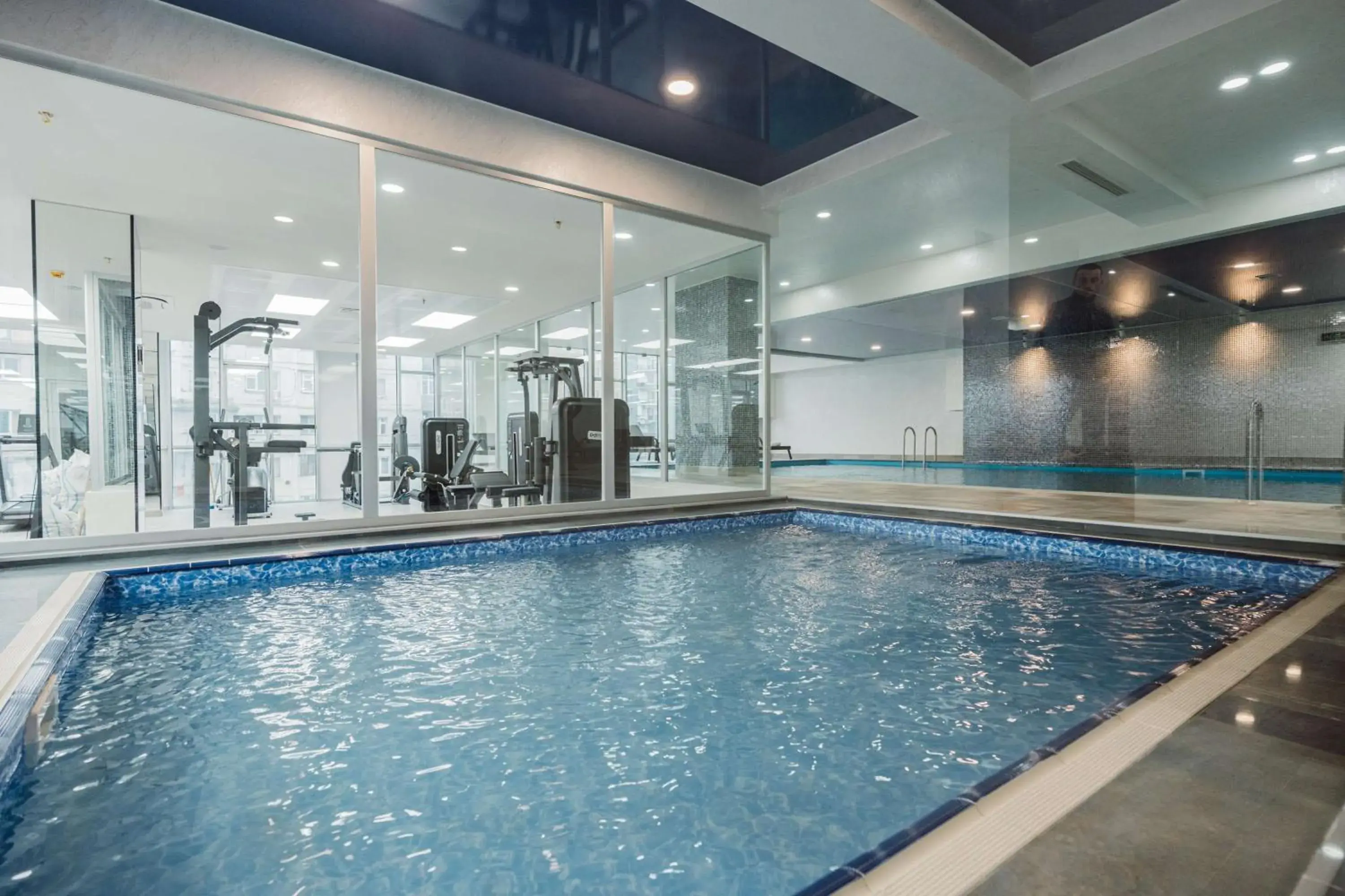 Pool view in Best Western Plus Batumi Pool view in Best Western Plus Batumi