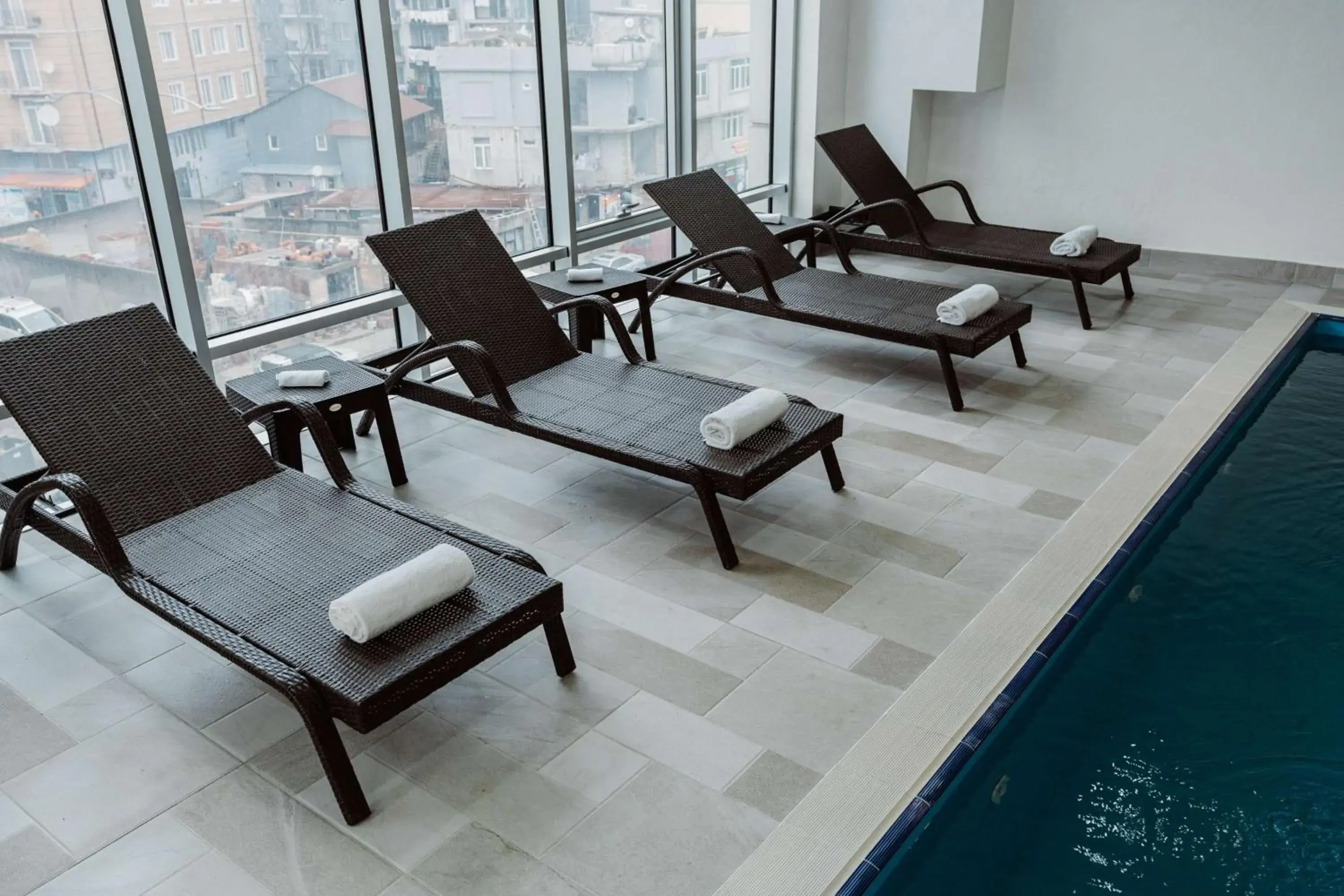 Pool view in Best Western Plus Batumi Pool view in Best Western Plus Batumi