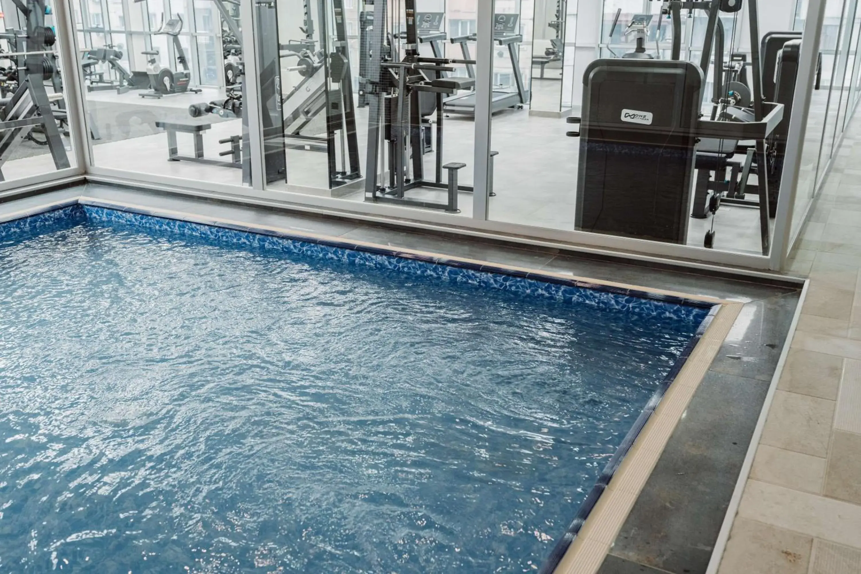 Pool view in Best Western Plus Batumi Pool view in Best Western Plus Batumi