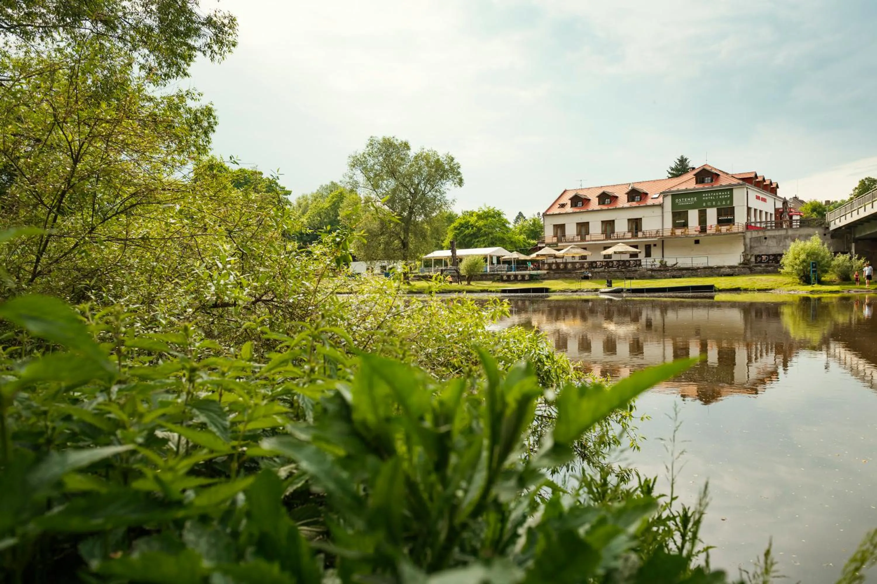 Property building in Ubytování Ostende - penzion