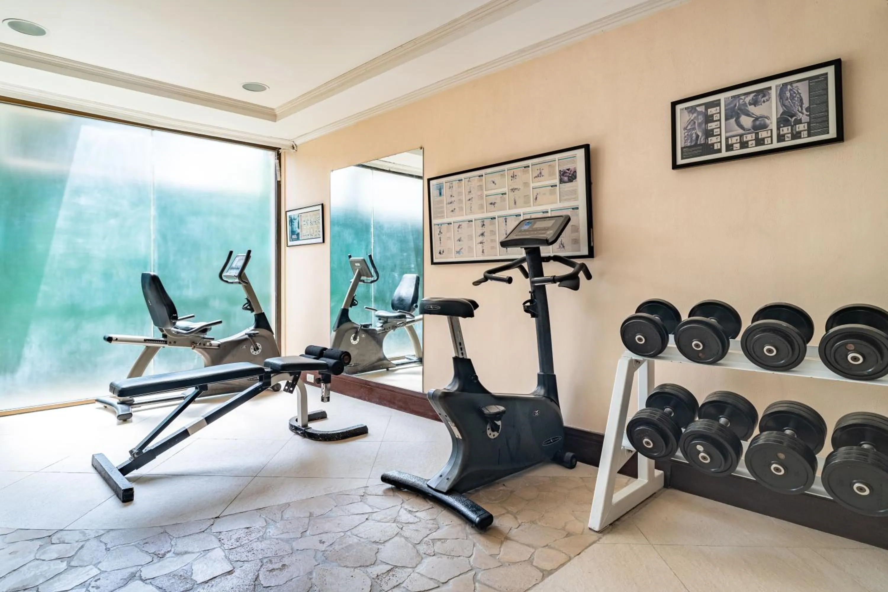 Fitness centre/facilities in Le Soleil de Boracay Hotel