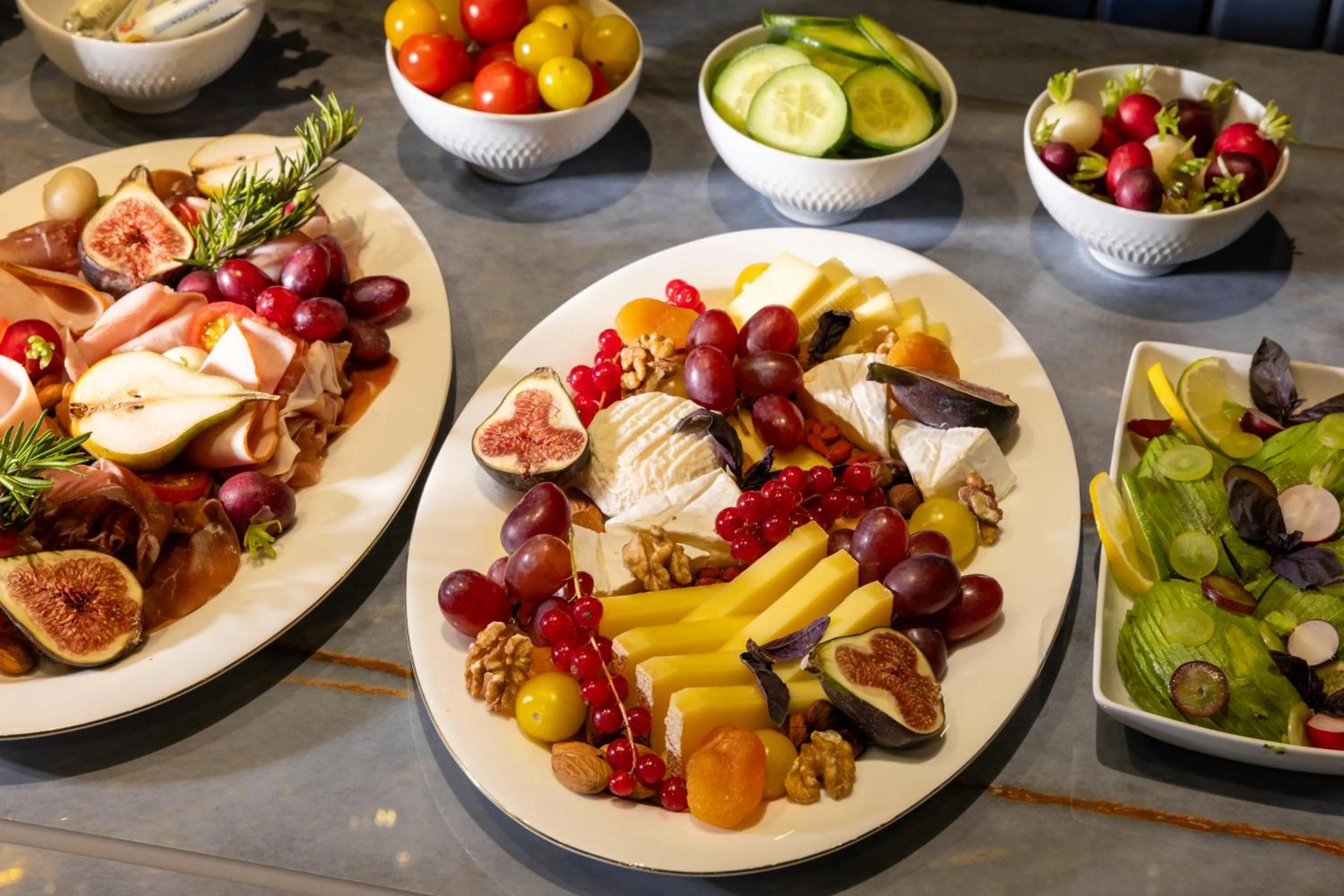 Breakfast in Hôtel Filigrane & Spa