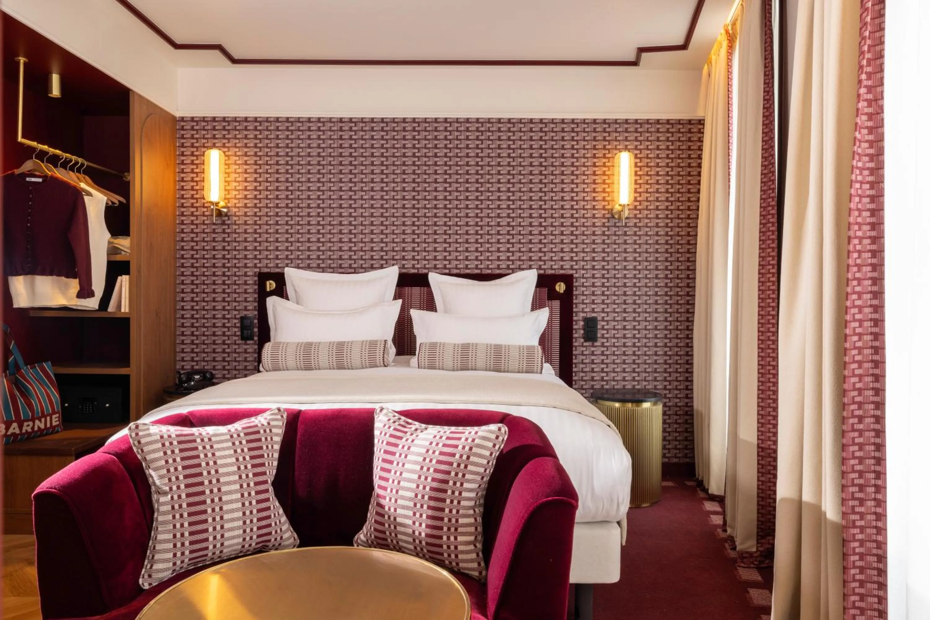 Bed in Hôtel Filigrane & Spa