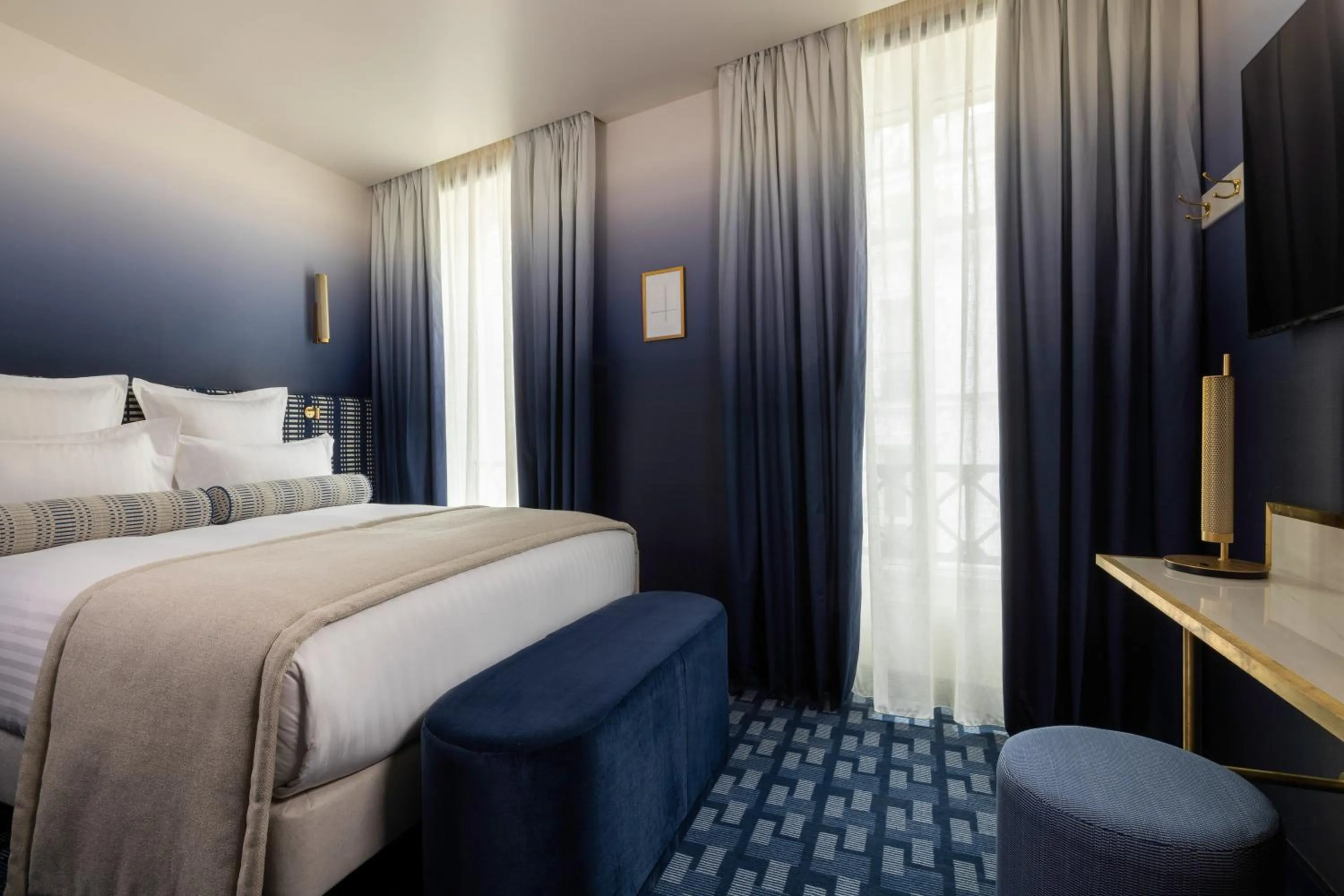 Bed in Hôtel Filigrane & Spa