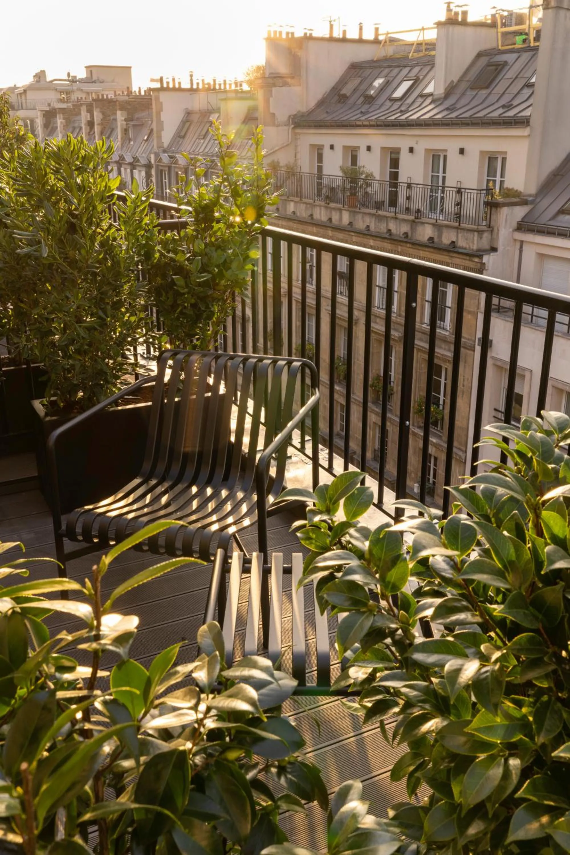 Balcony/Terrace in Hôtel Filigrane & Spa