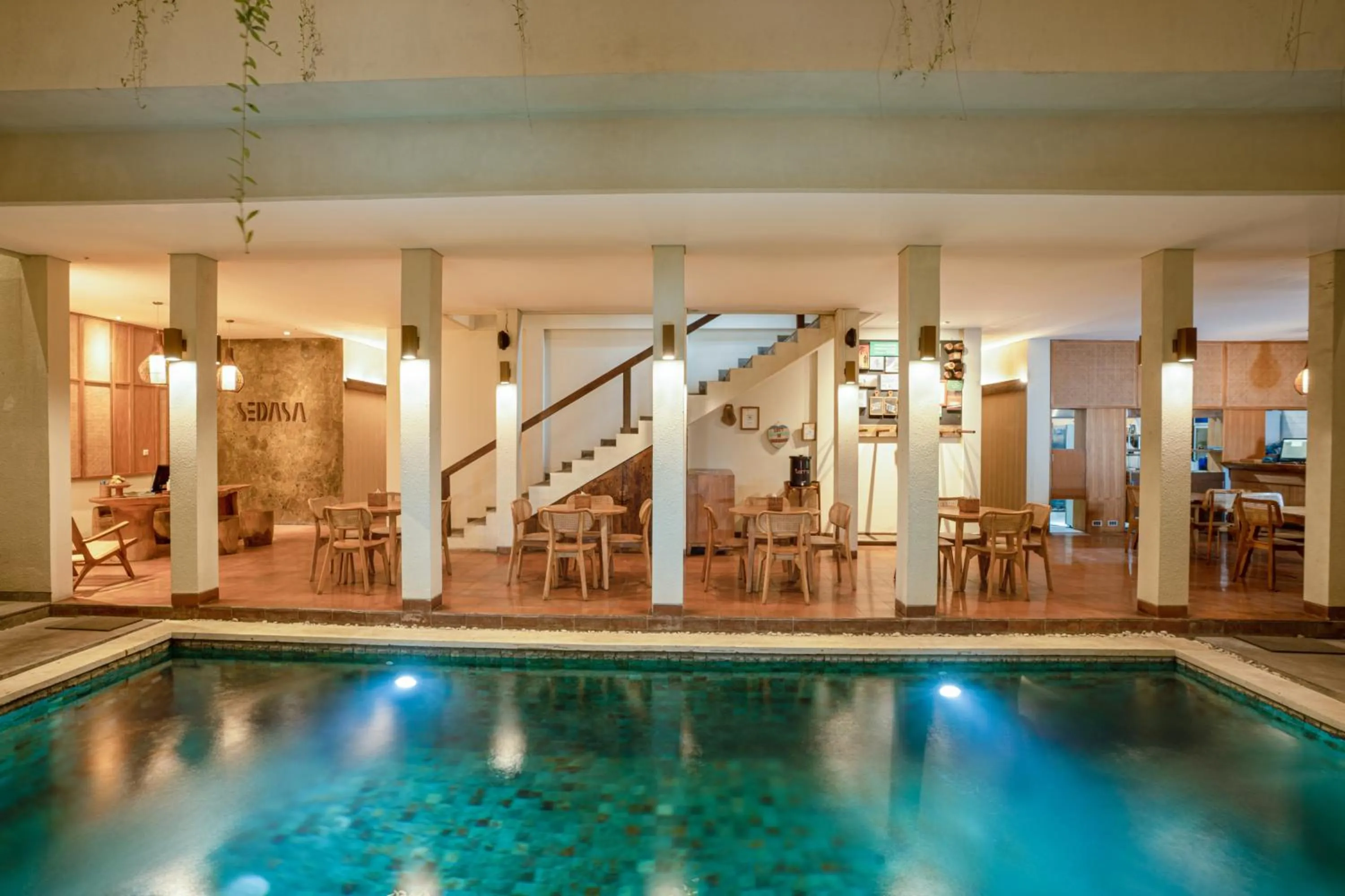 Swimming pool in Sedasa Lodge