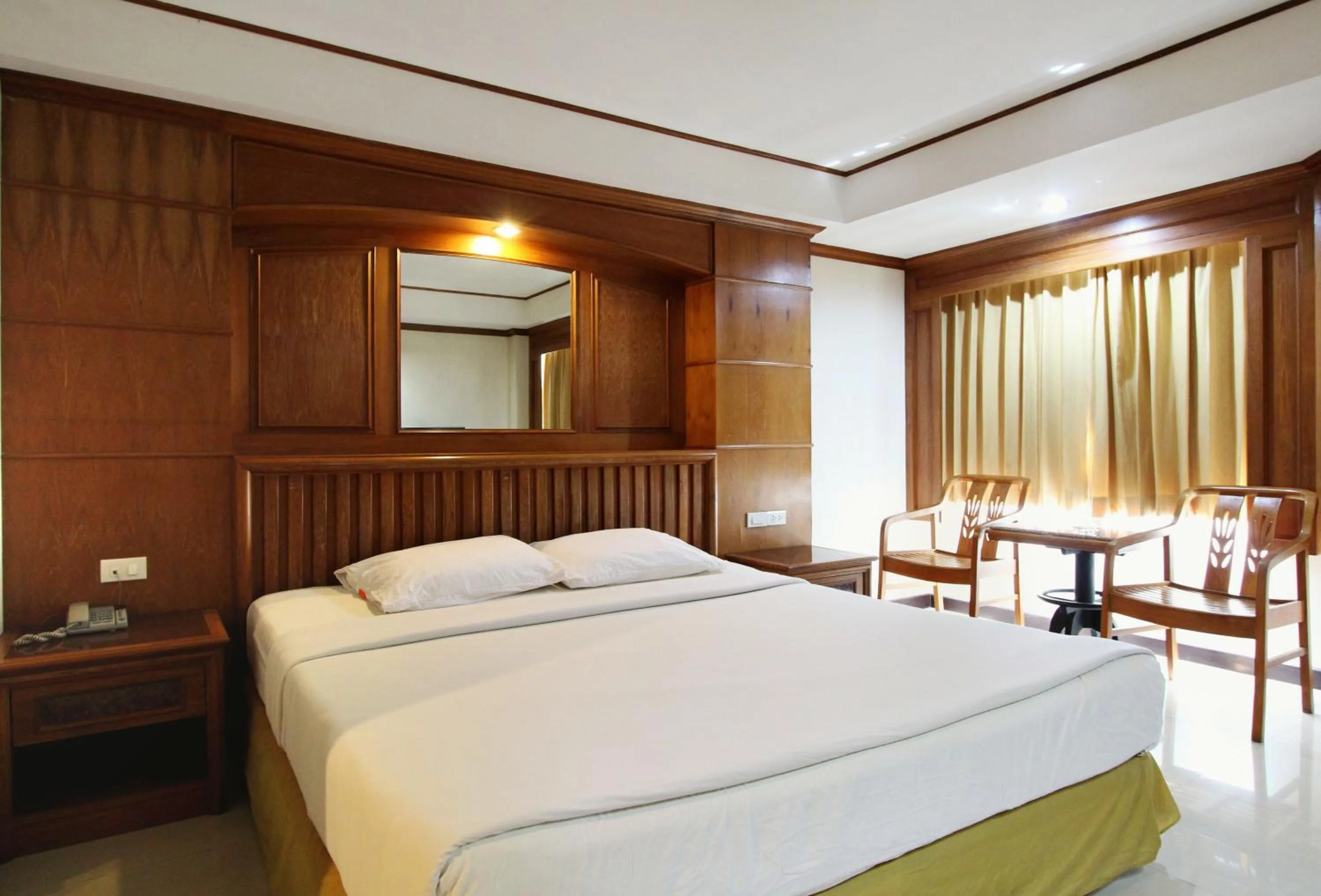 Bed in The A.A. Pattaya Residence