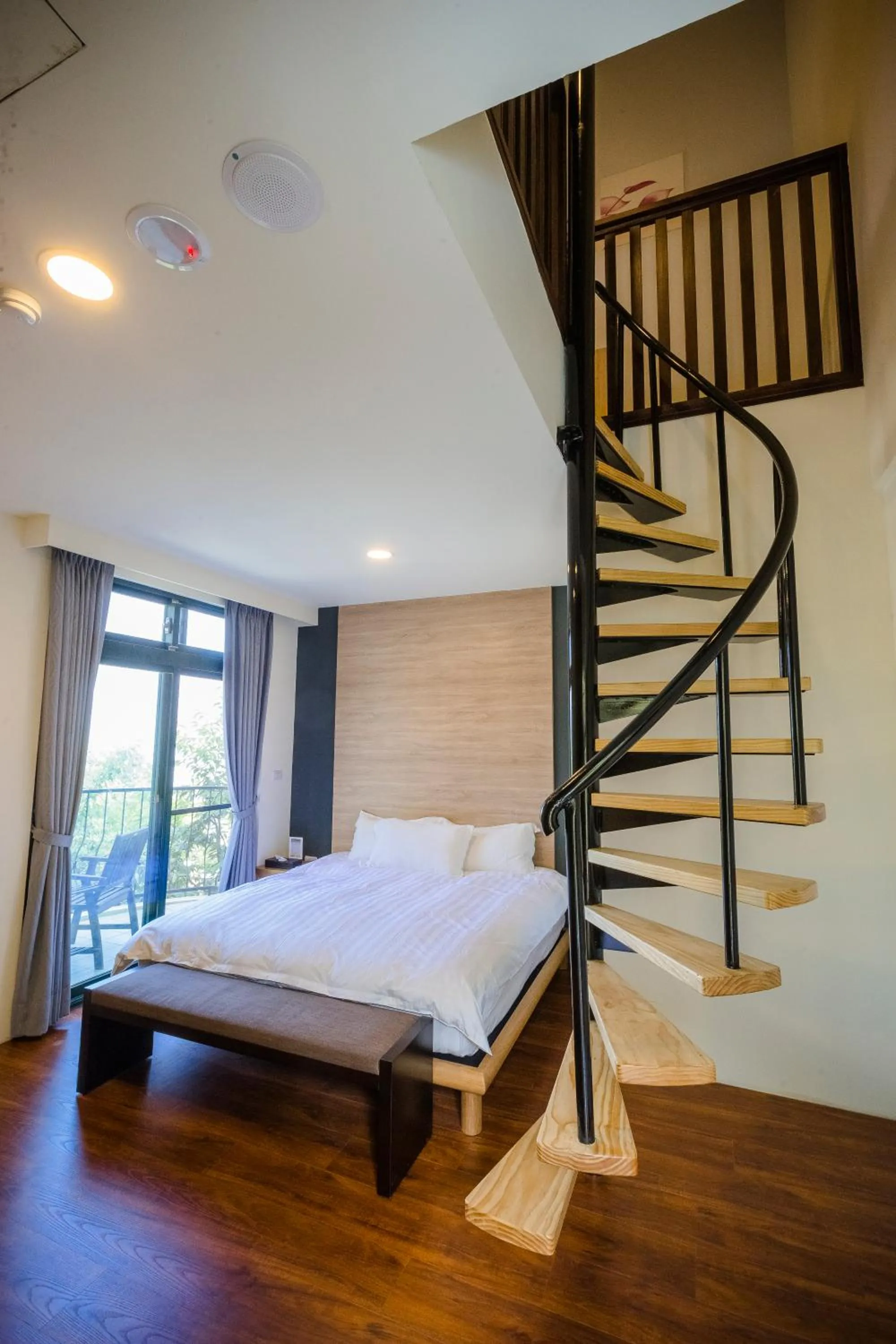 Bed in Le Retour Du Printemps Villa