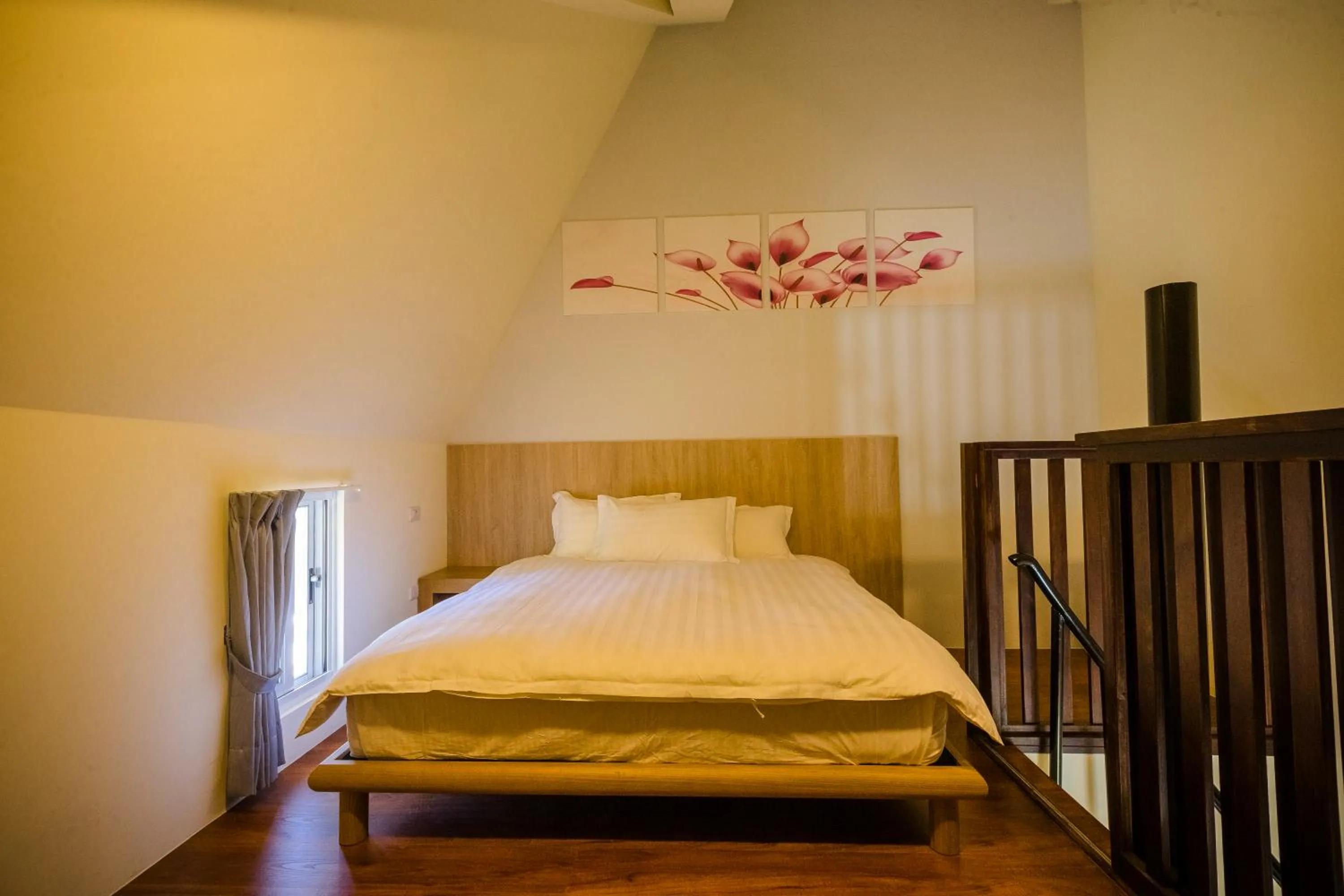 Bed in Le Retour Du Printemps Villa