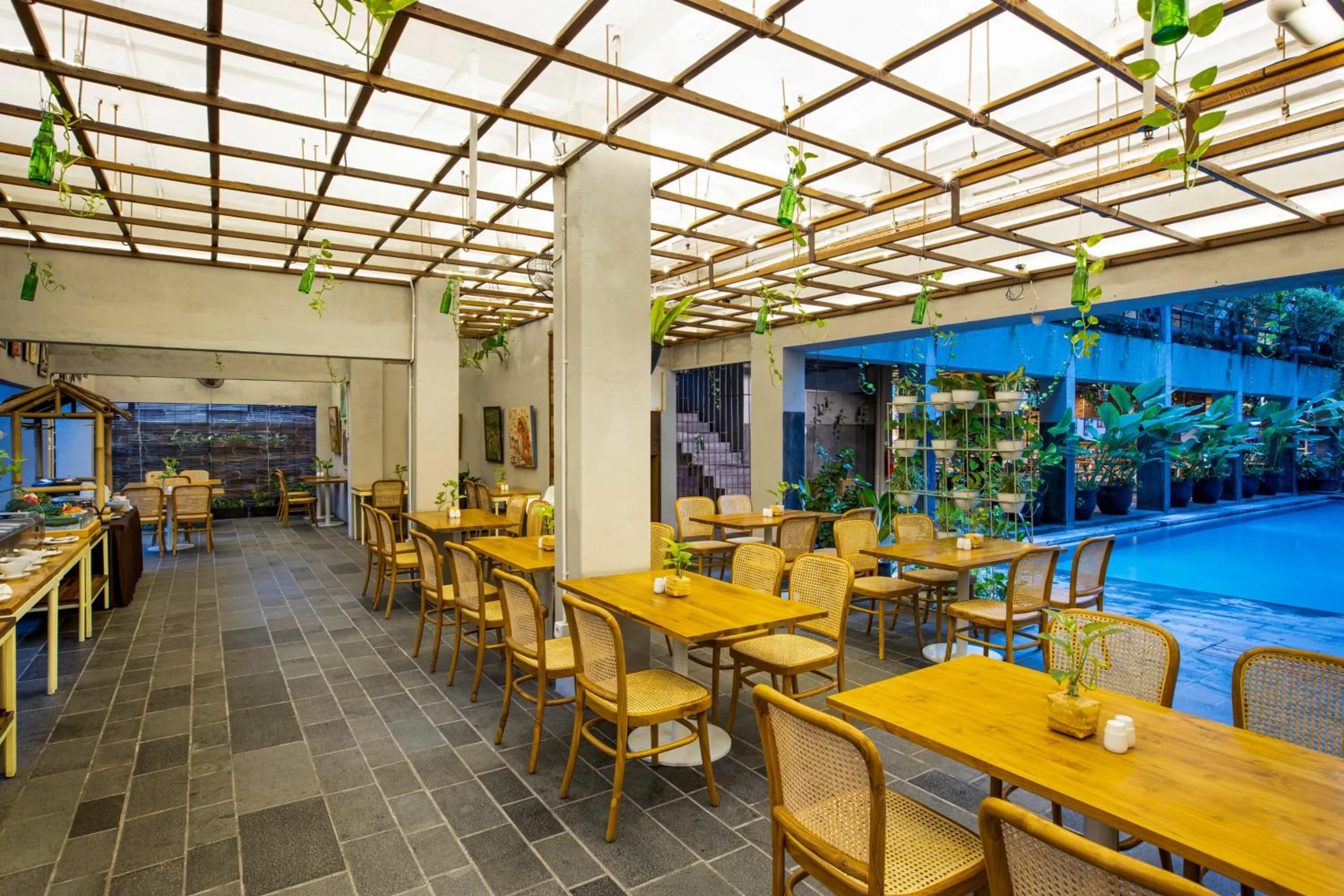 Restaurant/places to eat in Greenhost Boutique Hotel Prawirotaman
