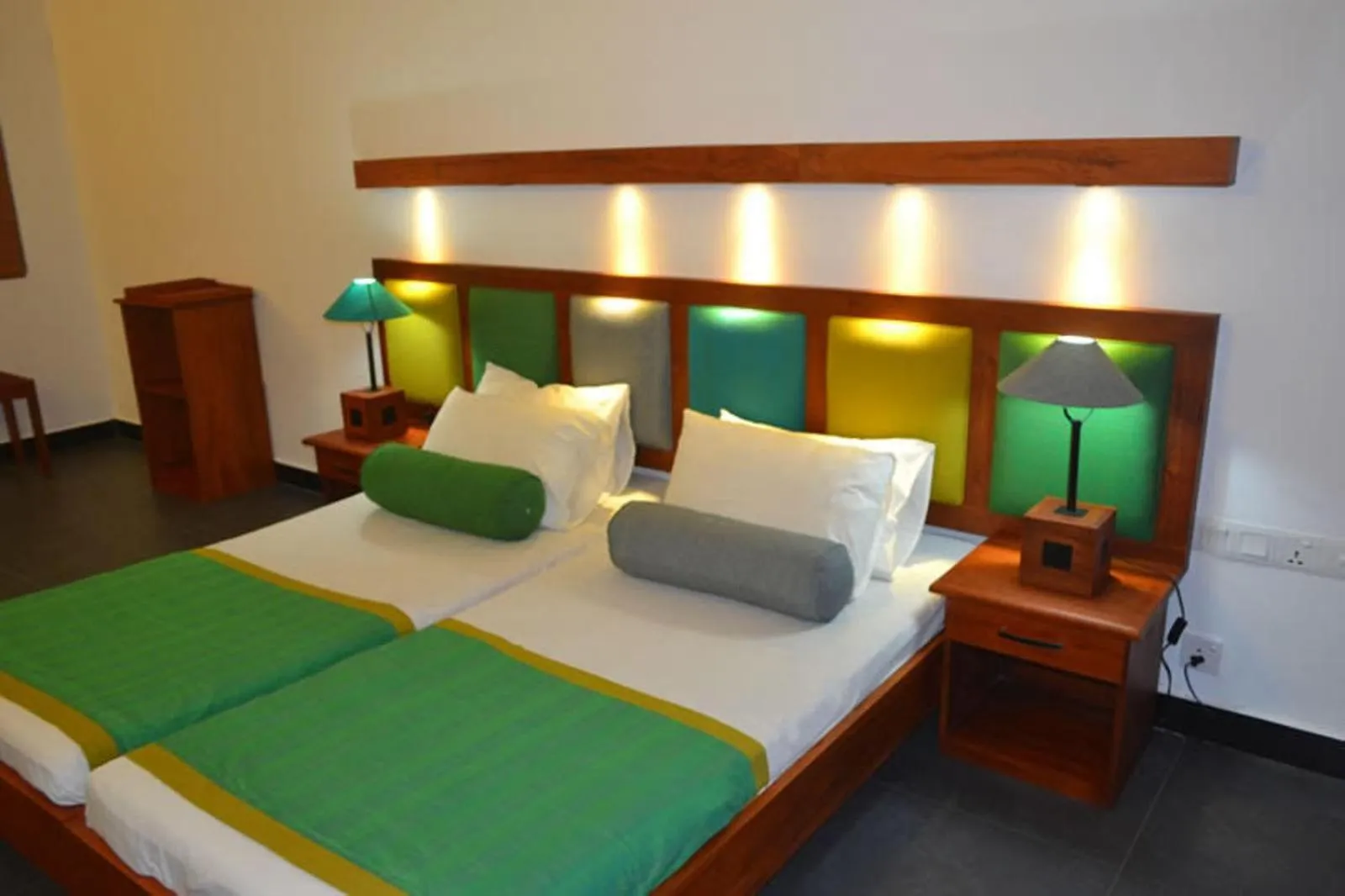 Bed in Star Beach Guest House
