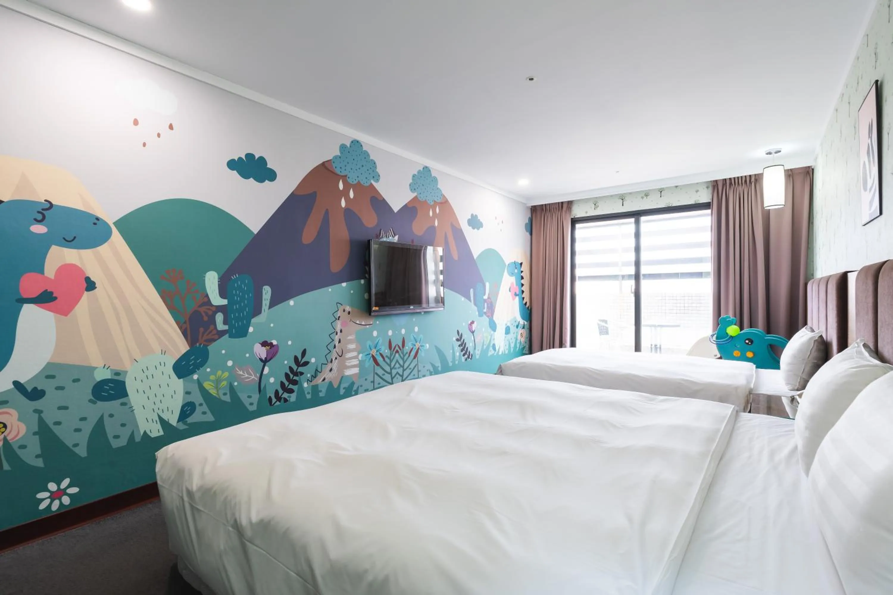 Bed in Shianghu Boutique Hotel