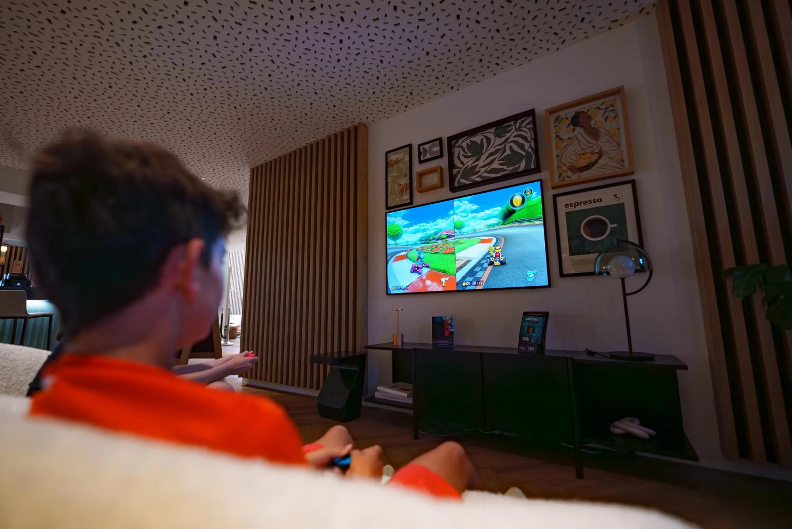 TV and multimedia in Bô Hôtels Ambronay