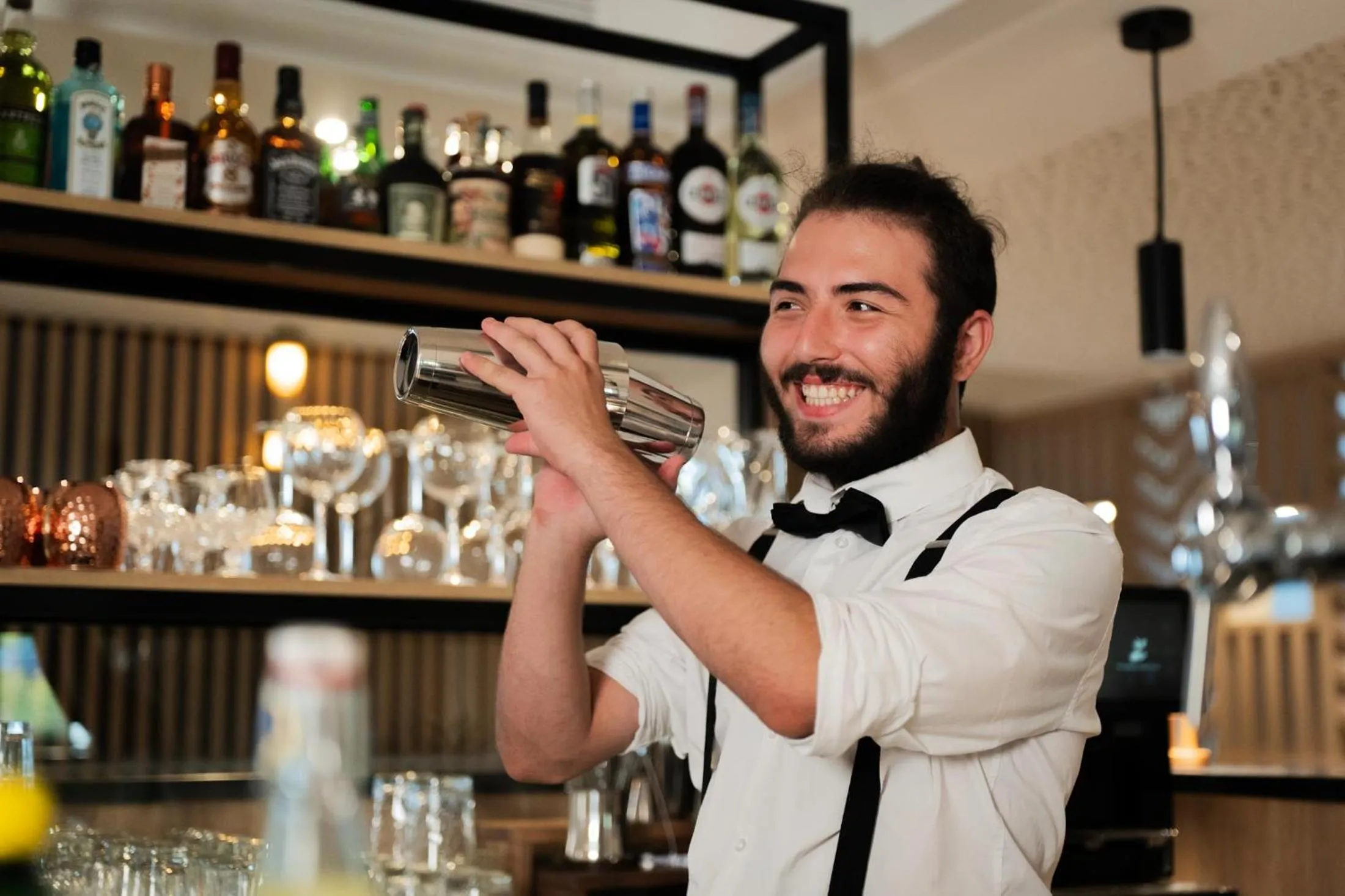 Lounge or bar in Bô Hôtels Ambronay