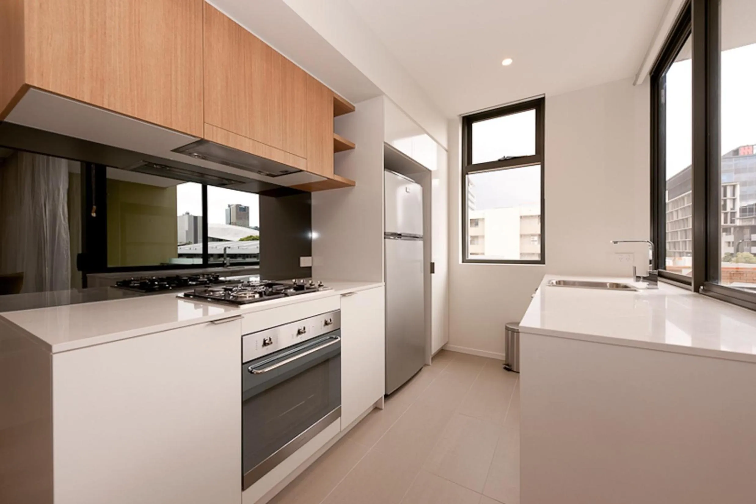 Kitchen or kitchenette in Vine Apartments South Brisbane