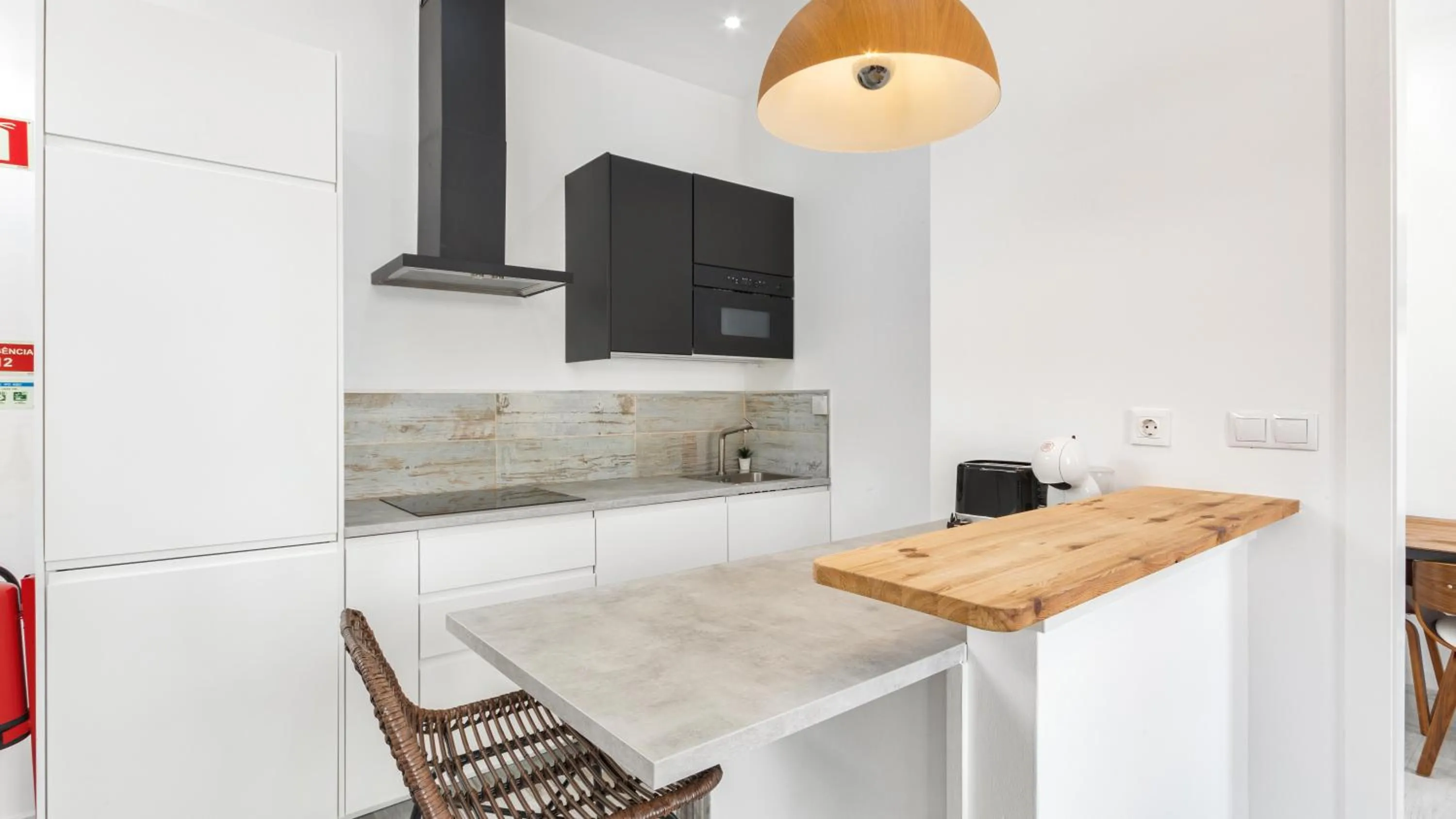 Kitchen or kitchenette in Sintra Retreat Residences by LovelyStay