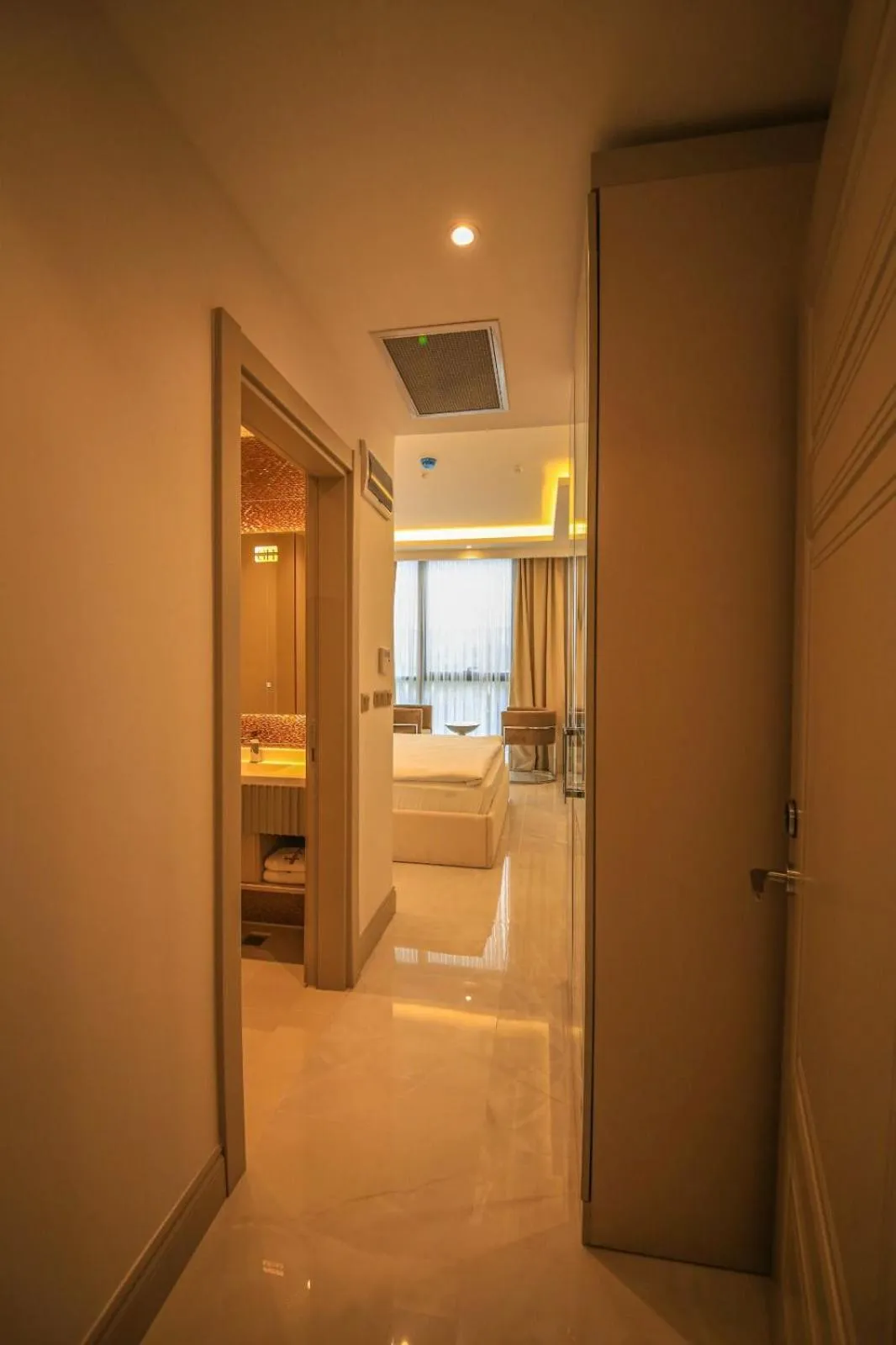 Bed in GÖRGÜLÜ HOTEL