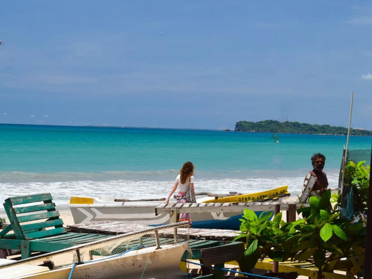 Day in Golden Beach Cottages