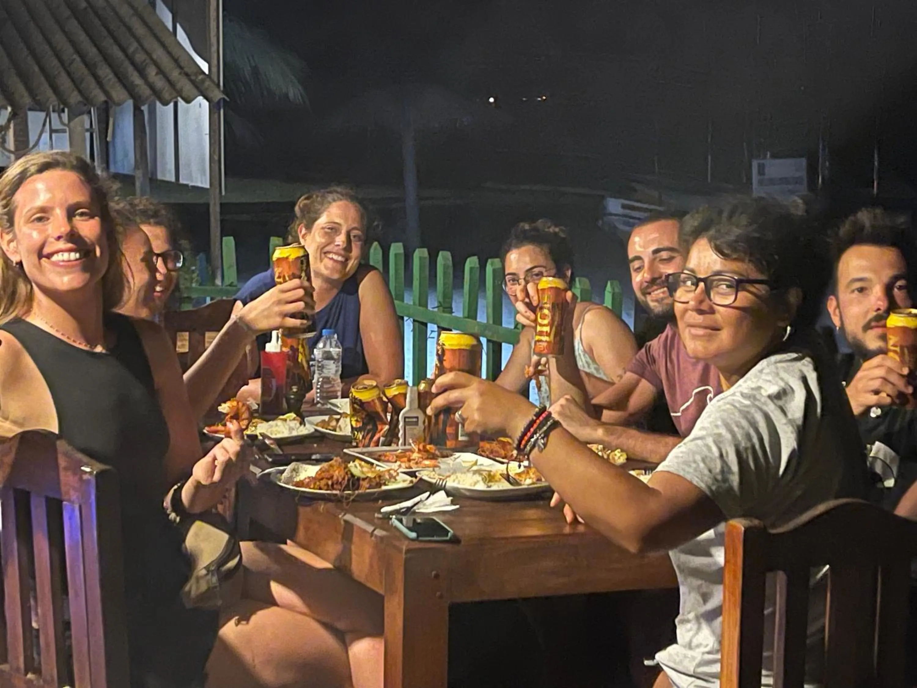 Night in Golden Beach Cottages