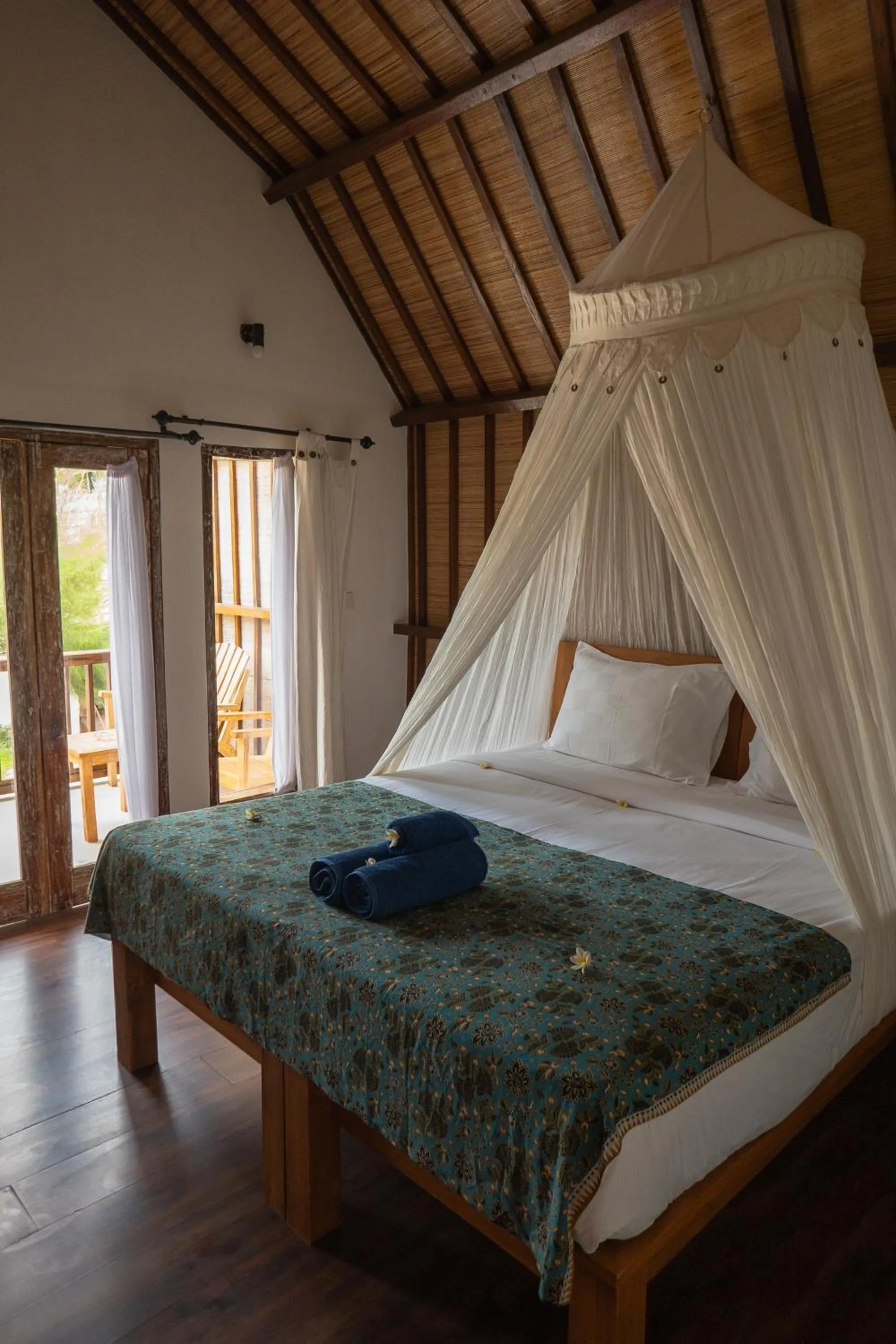 Bed in Villa Rika