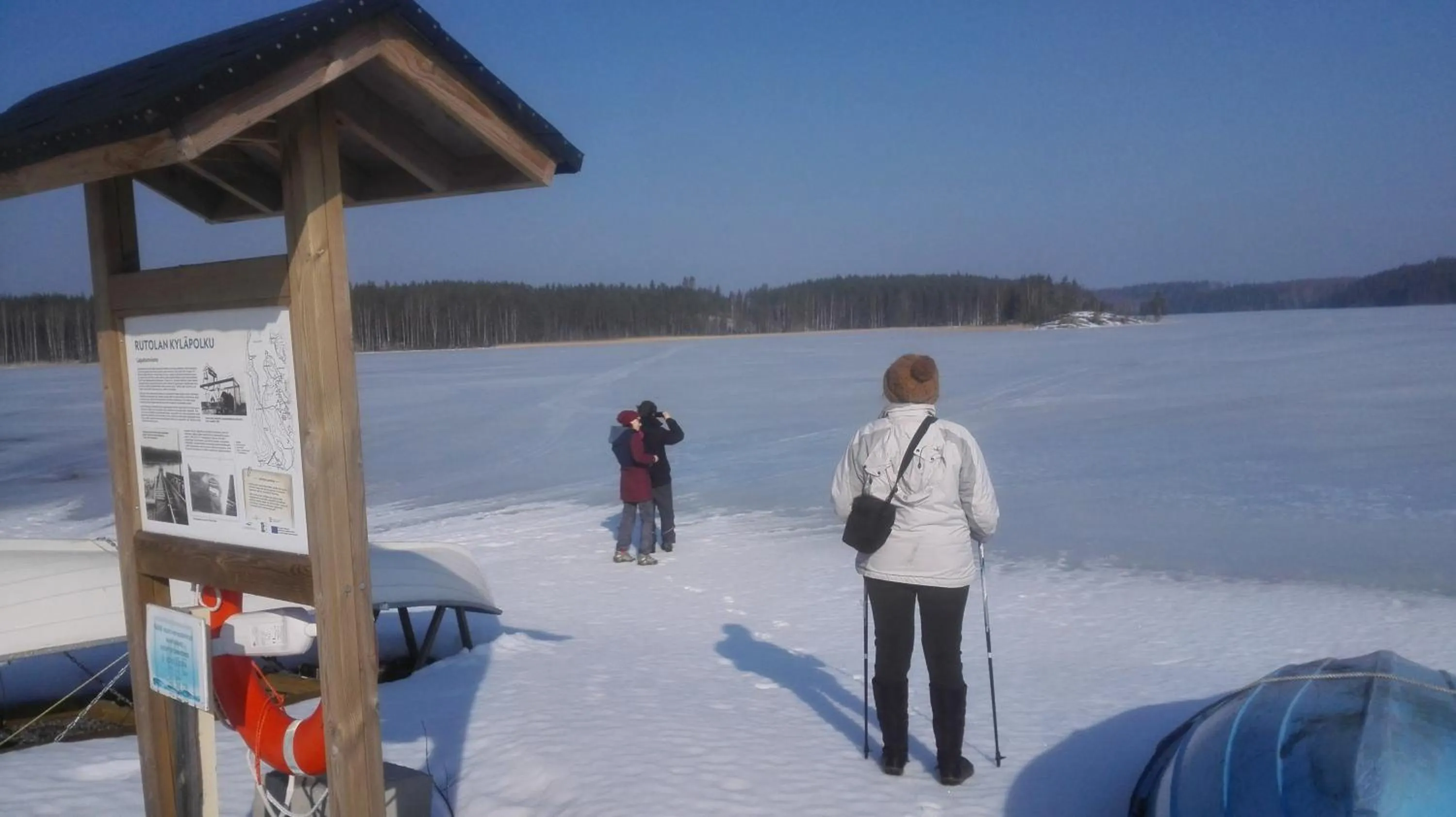 Winter in Salpalinjan Hovi