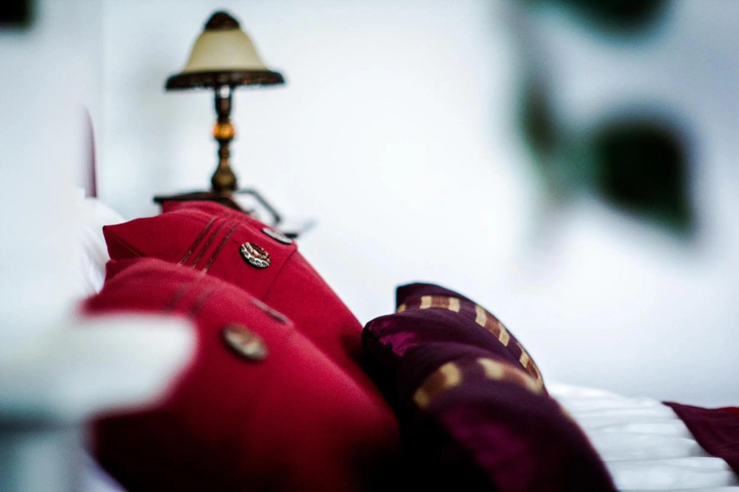 Decorative detail, Bed in Salpalinjan Hovi