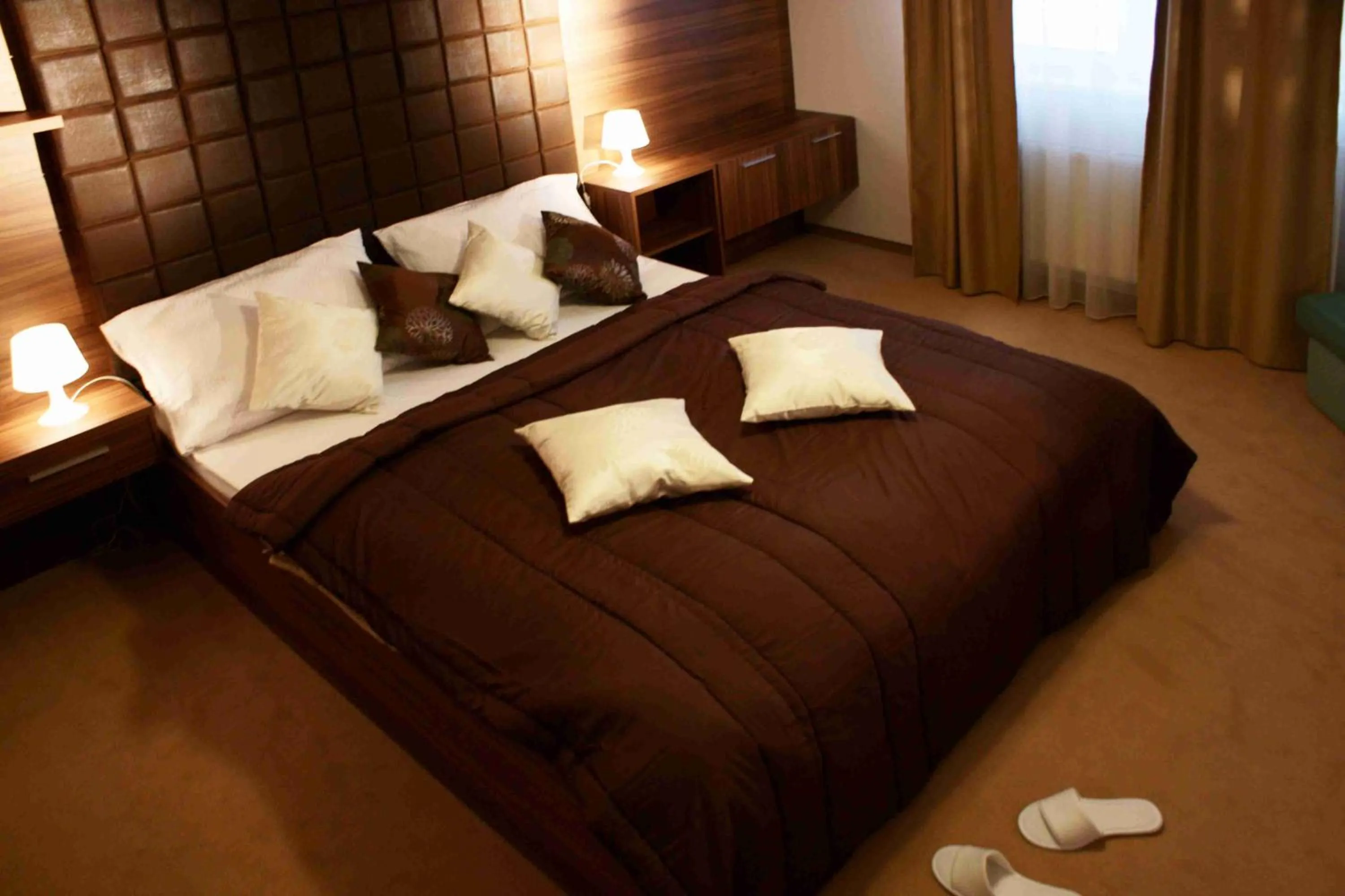 Bedroom, Bed in Hotel Barbakan